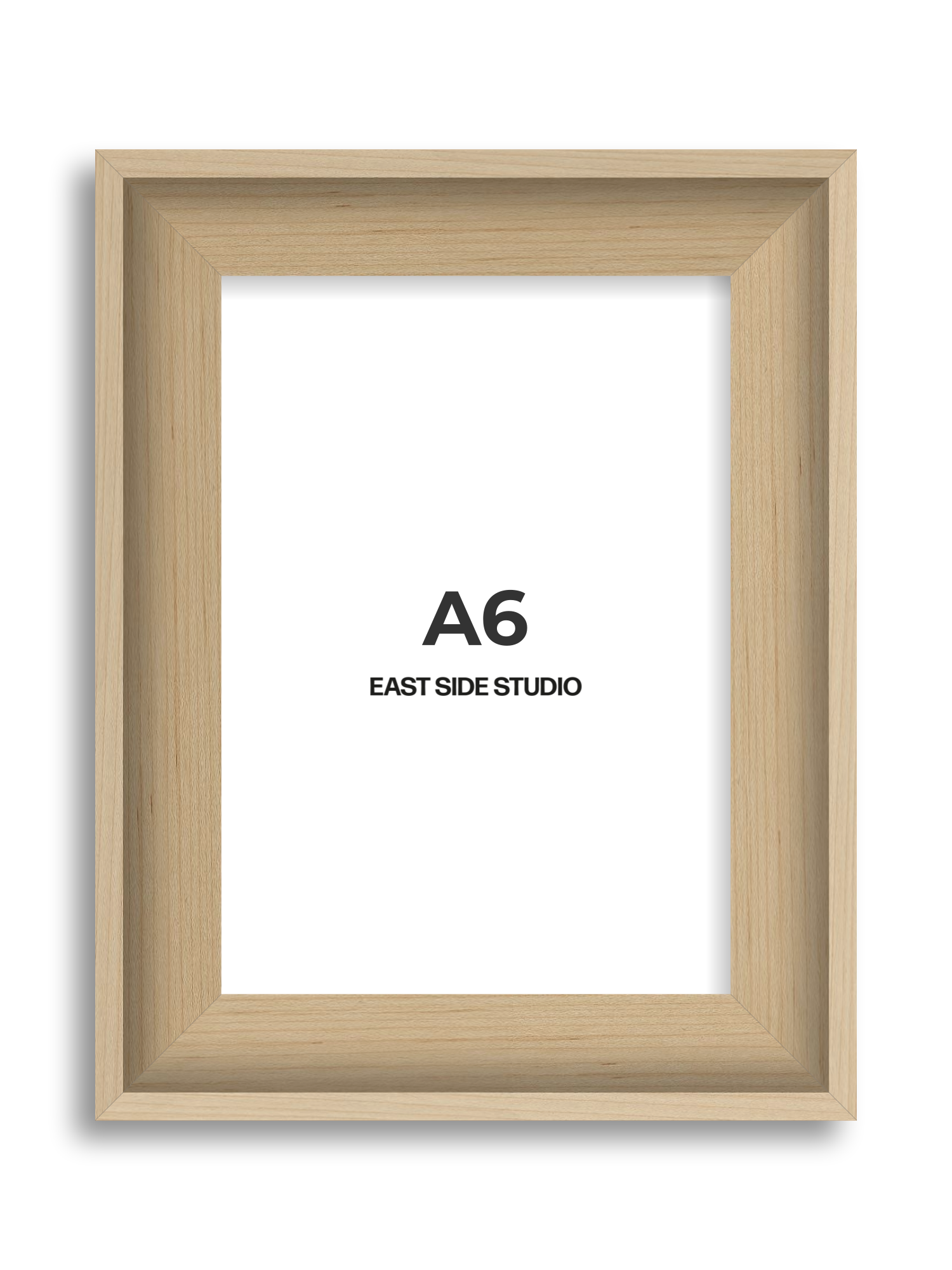 Maple A6 picture frame