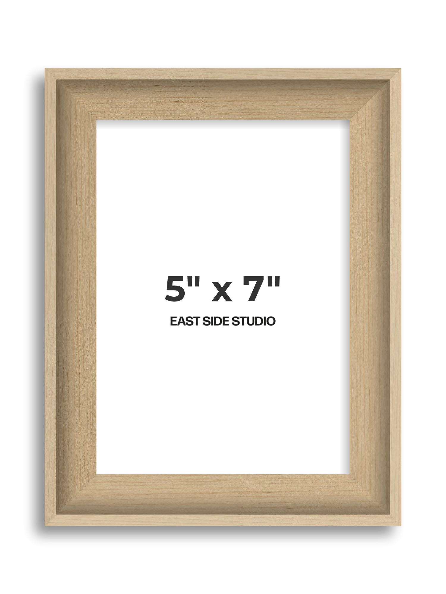 Maple 5" x 7" picture frame