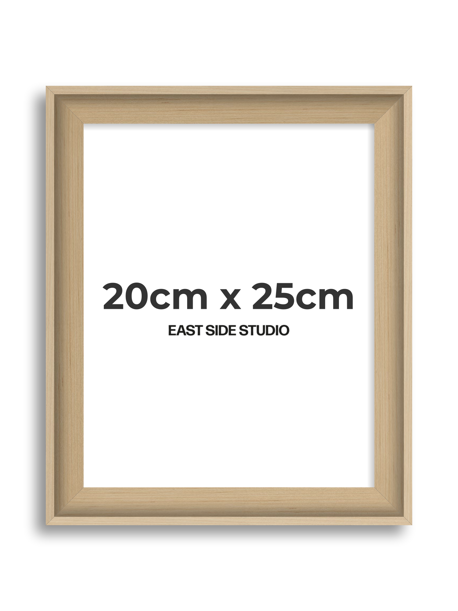 Maple 20cm x 25cm picture frame