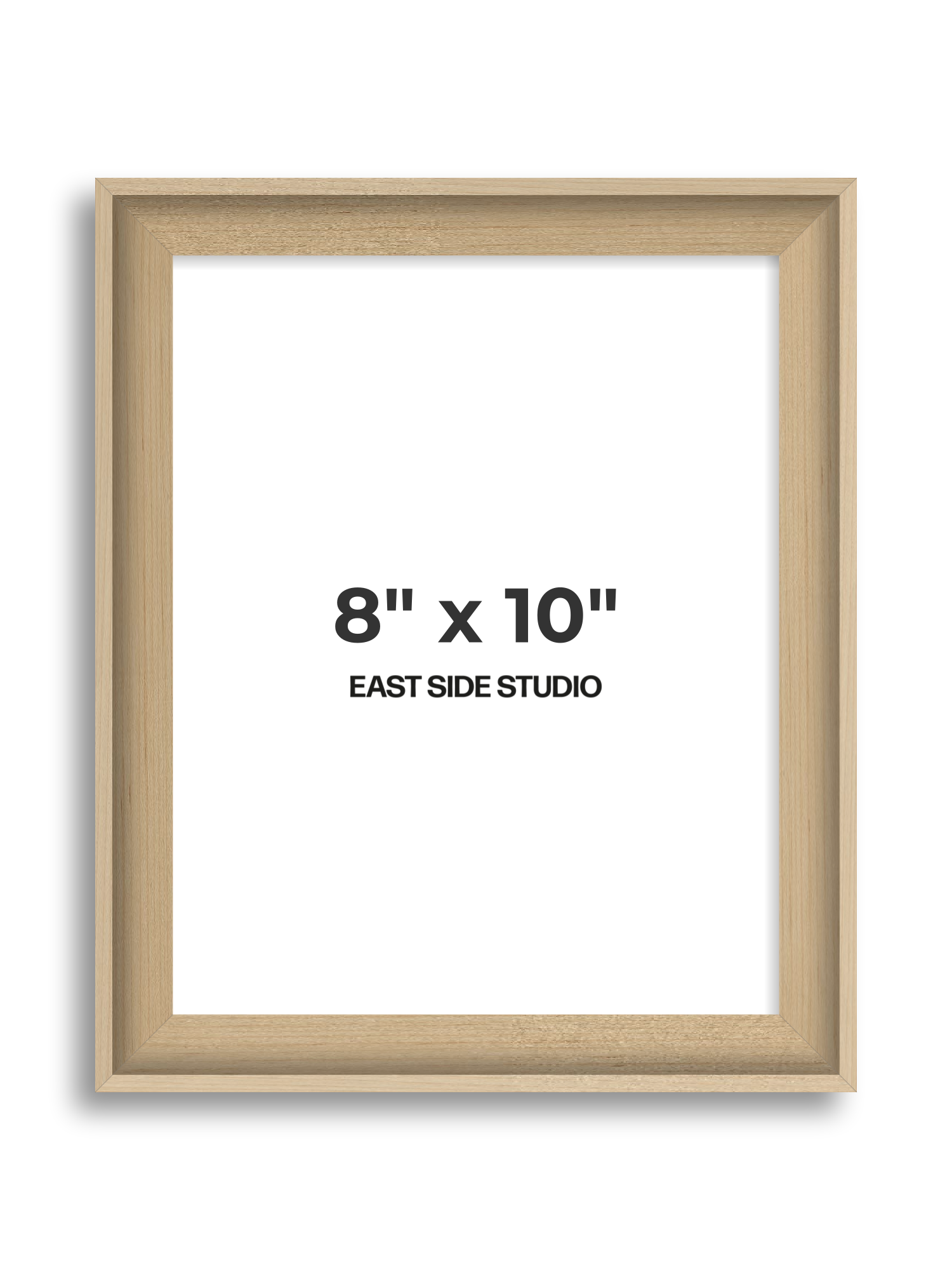 Maple 8" x 10" picture frame