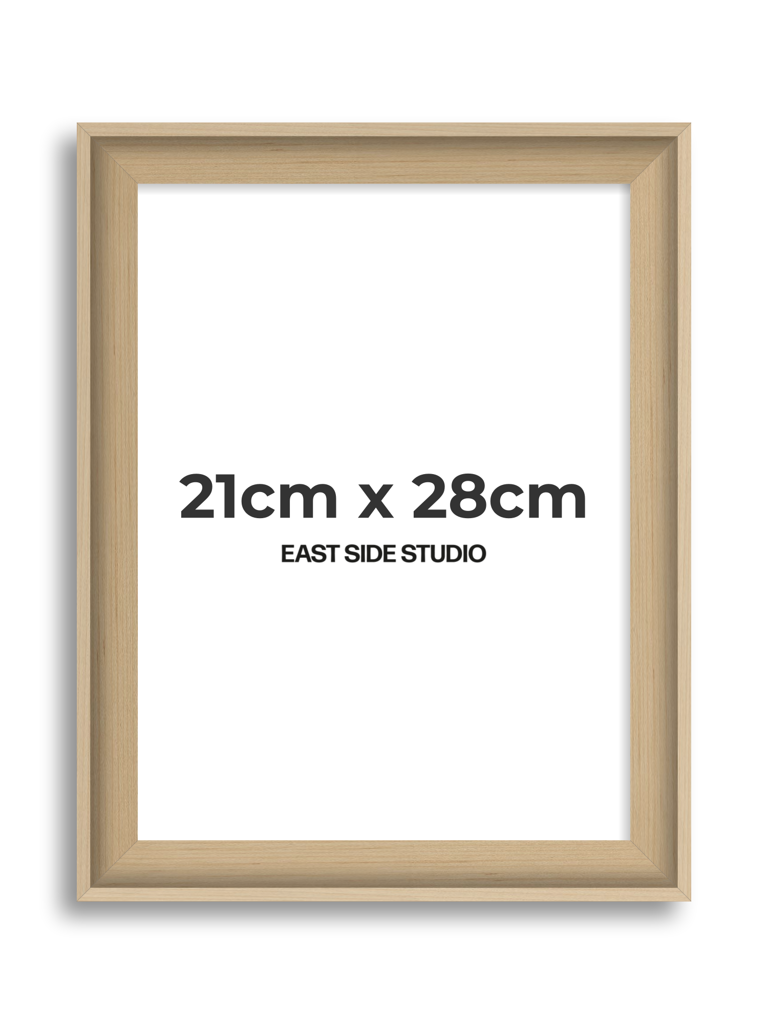 Maple 21cm x 28cm picture frame