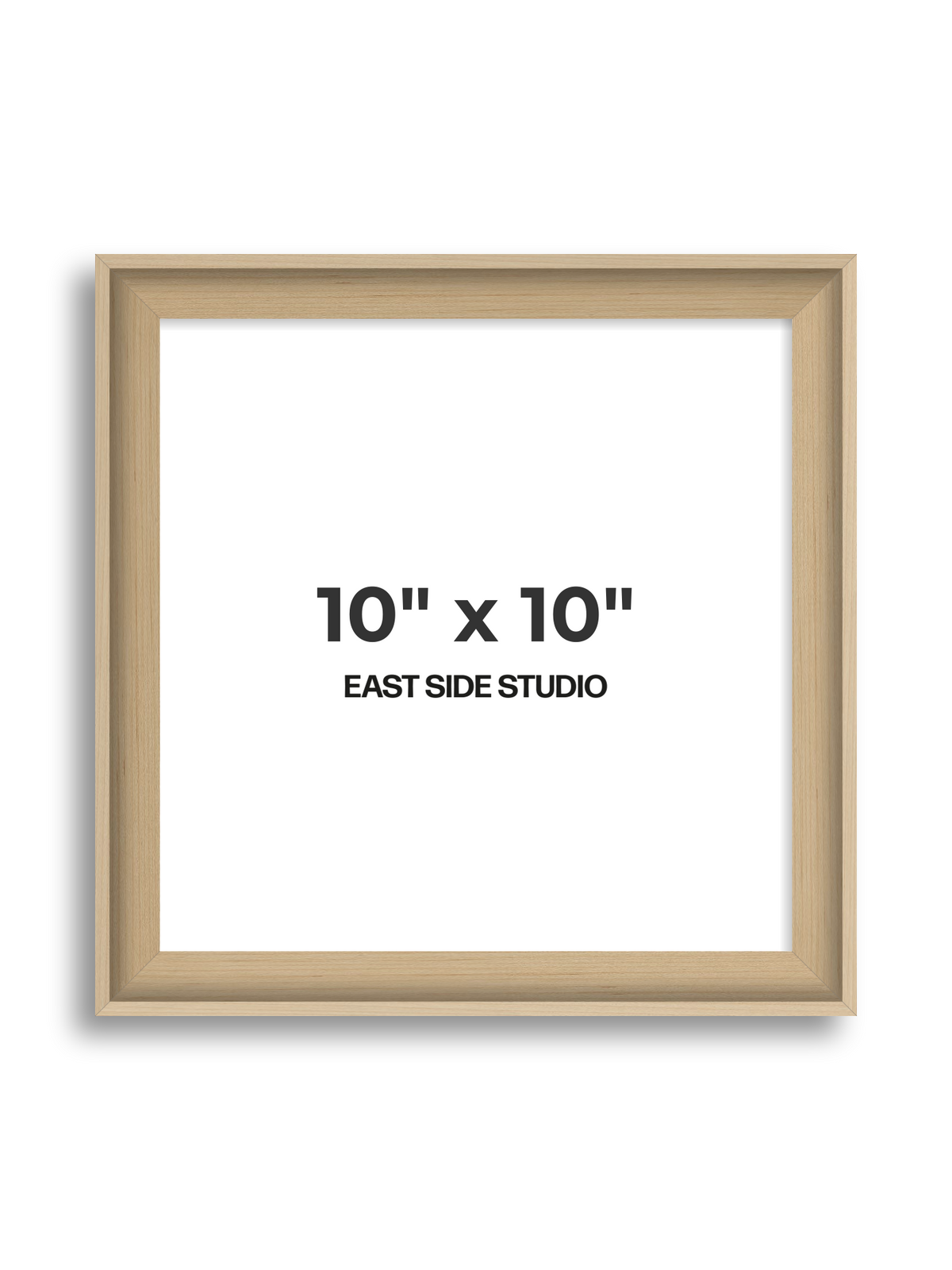 Maple 10" x 10" picture frame