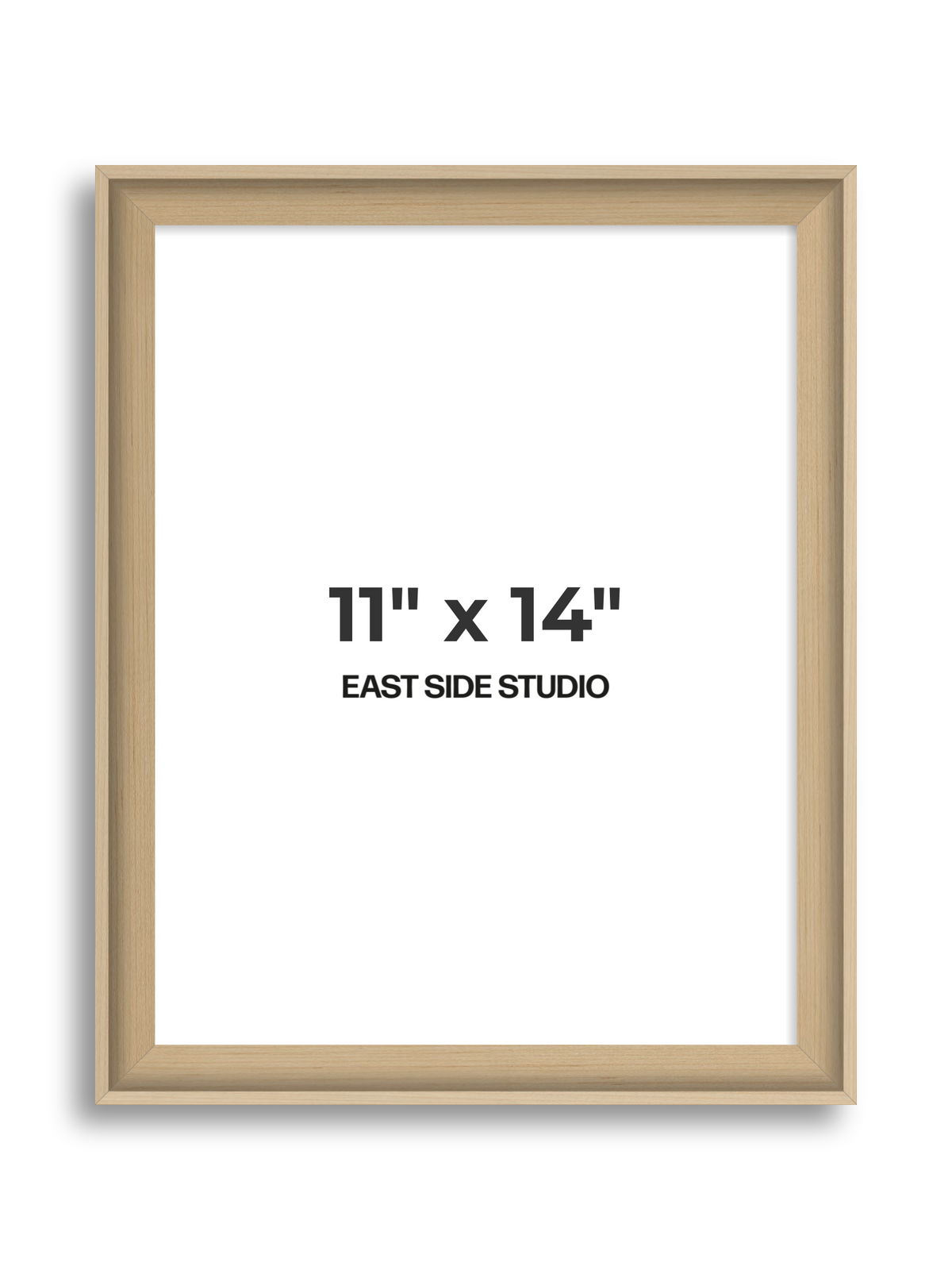 Maple 11" x 14" picture frame