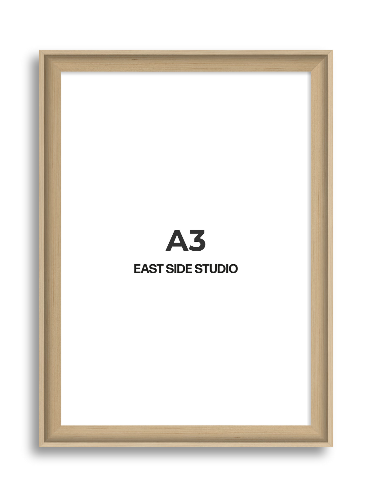 Maple A3 picture frame