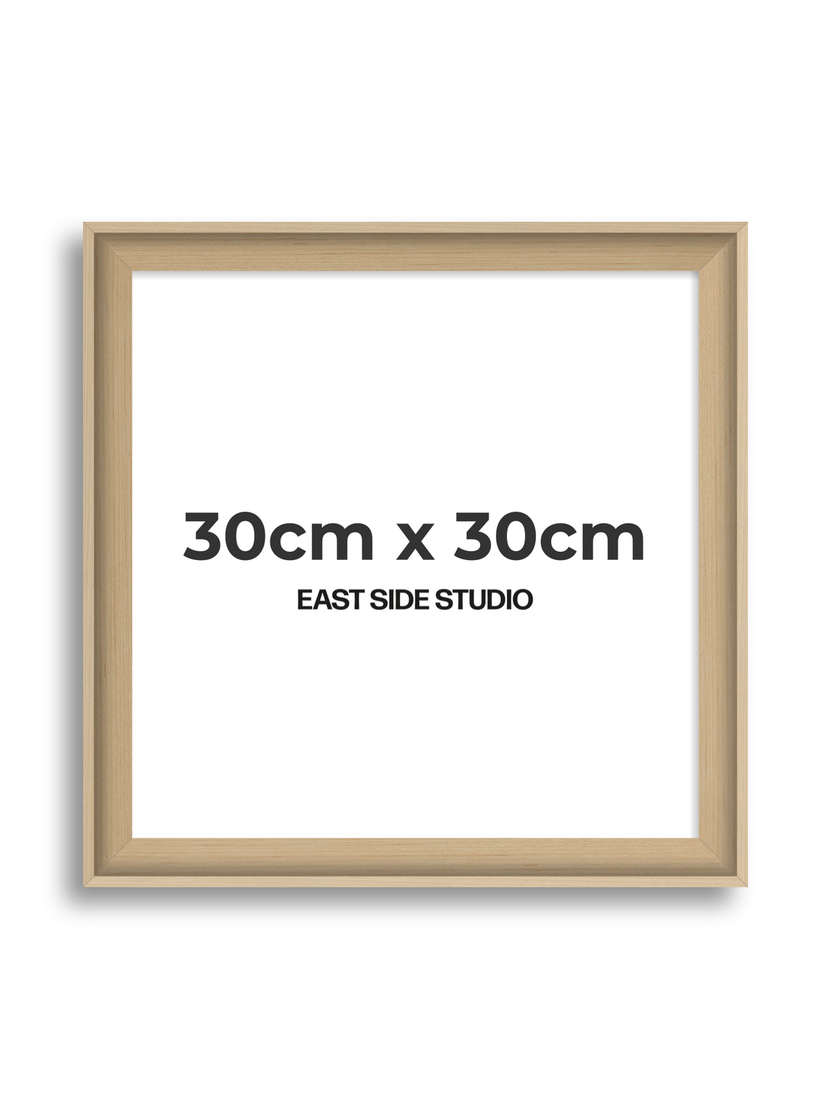 Maple 30cm x 30cm picture frame