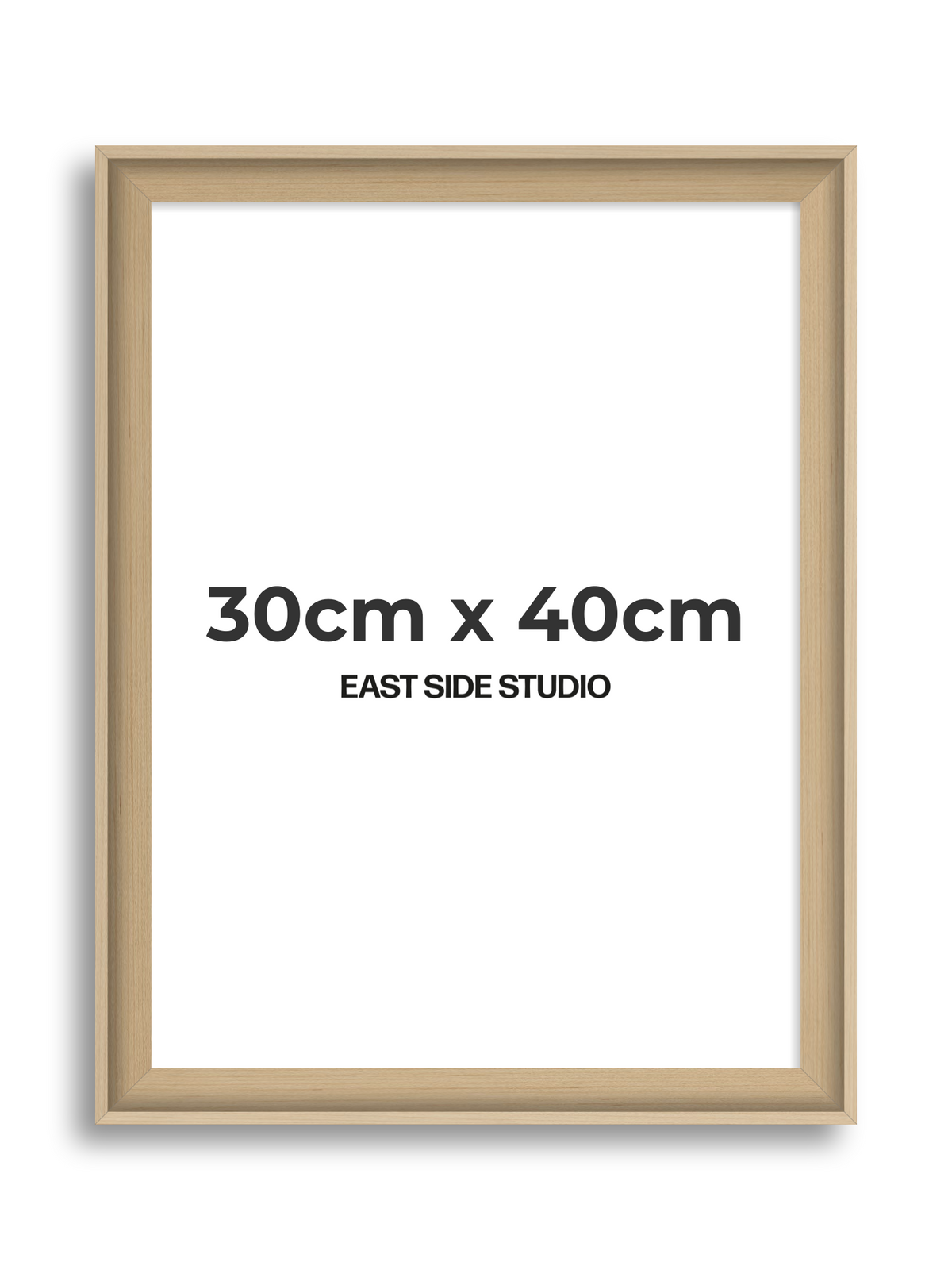 Maple 30cm x 40cm picture frame
