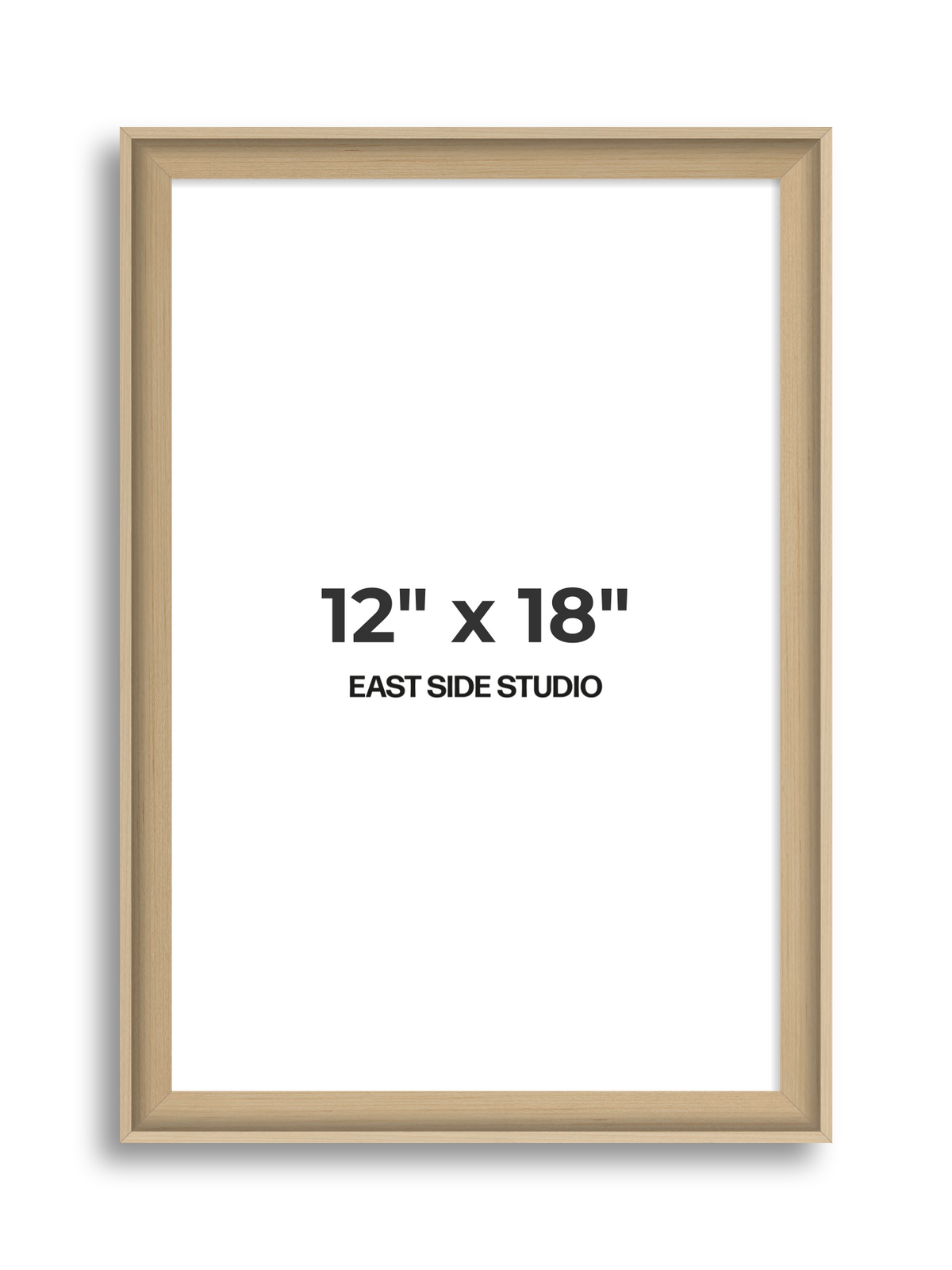 Maple 12" x 18" picture frame