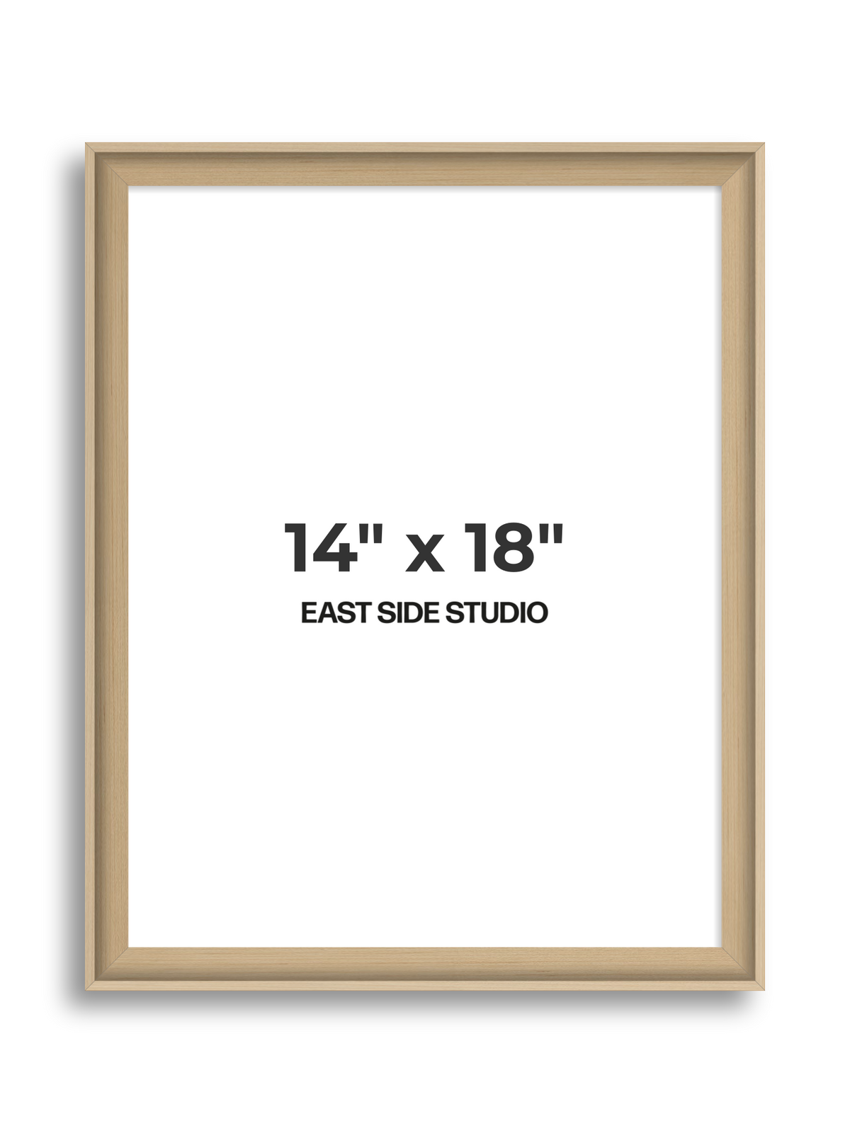 Maple 14" x 18" picture frame