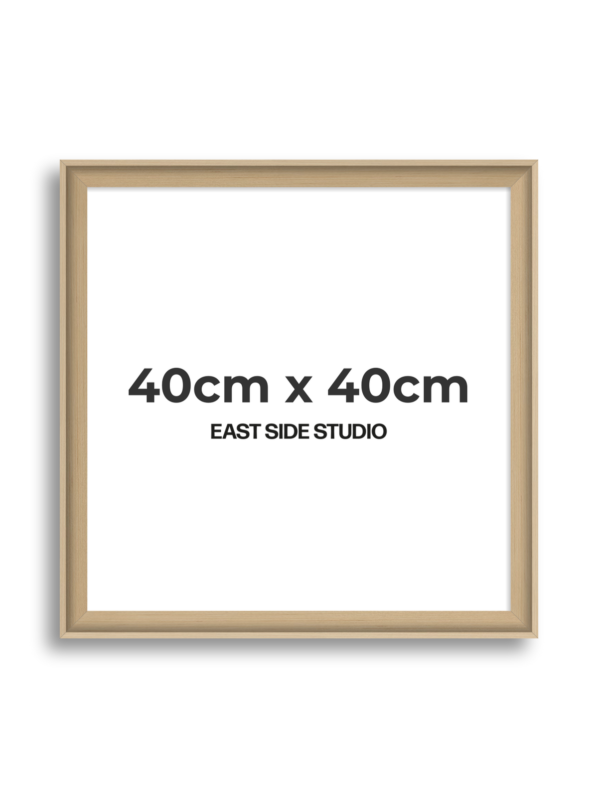 Maple 40cm x 40cm picture frame