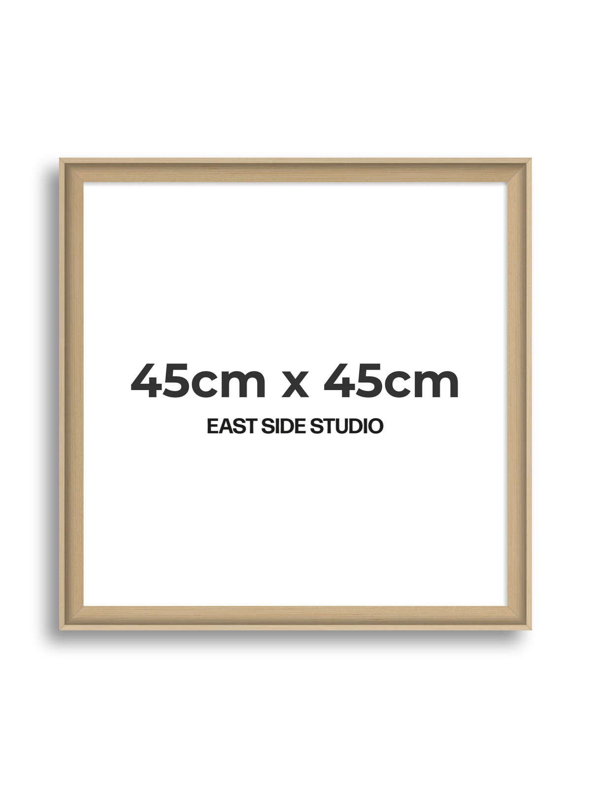 Maple 45cm x 45cm picture frame
