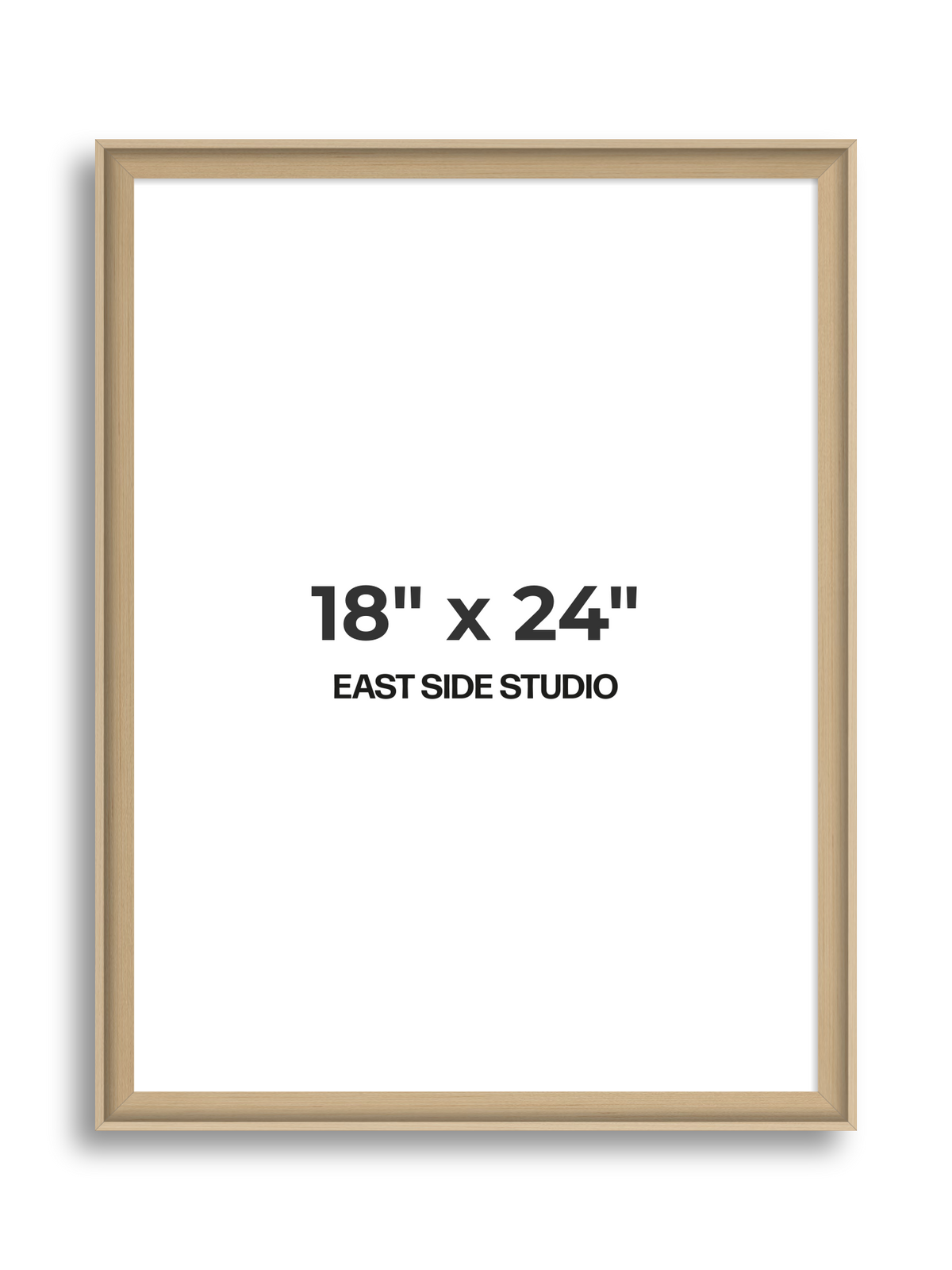 Maple 18" x 24" picture frame