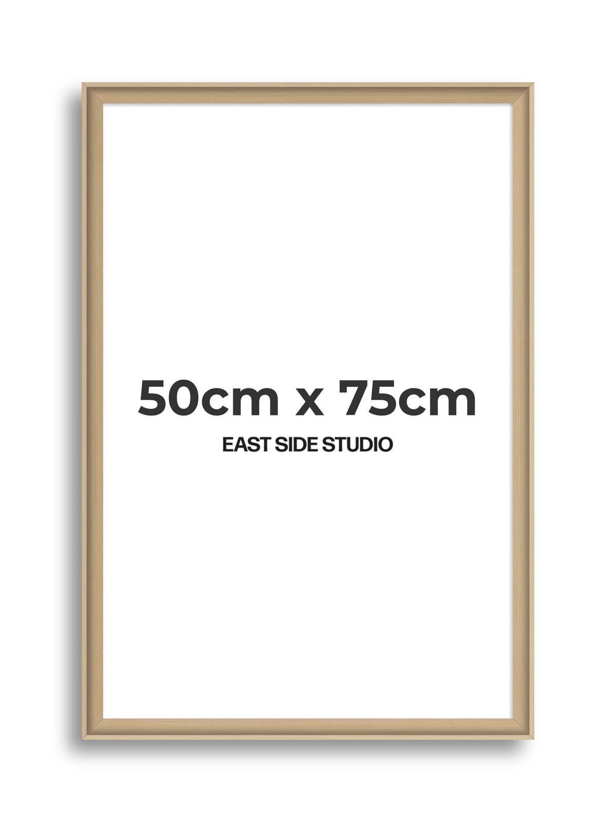 Maple 50cm x 75cm picture frame