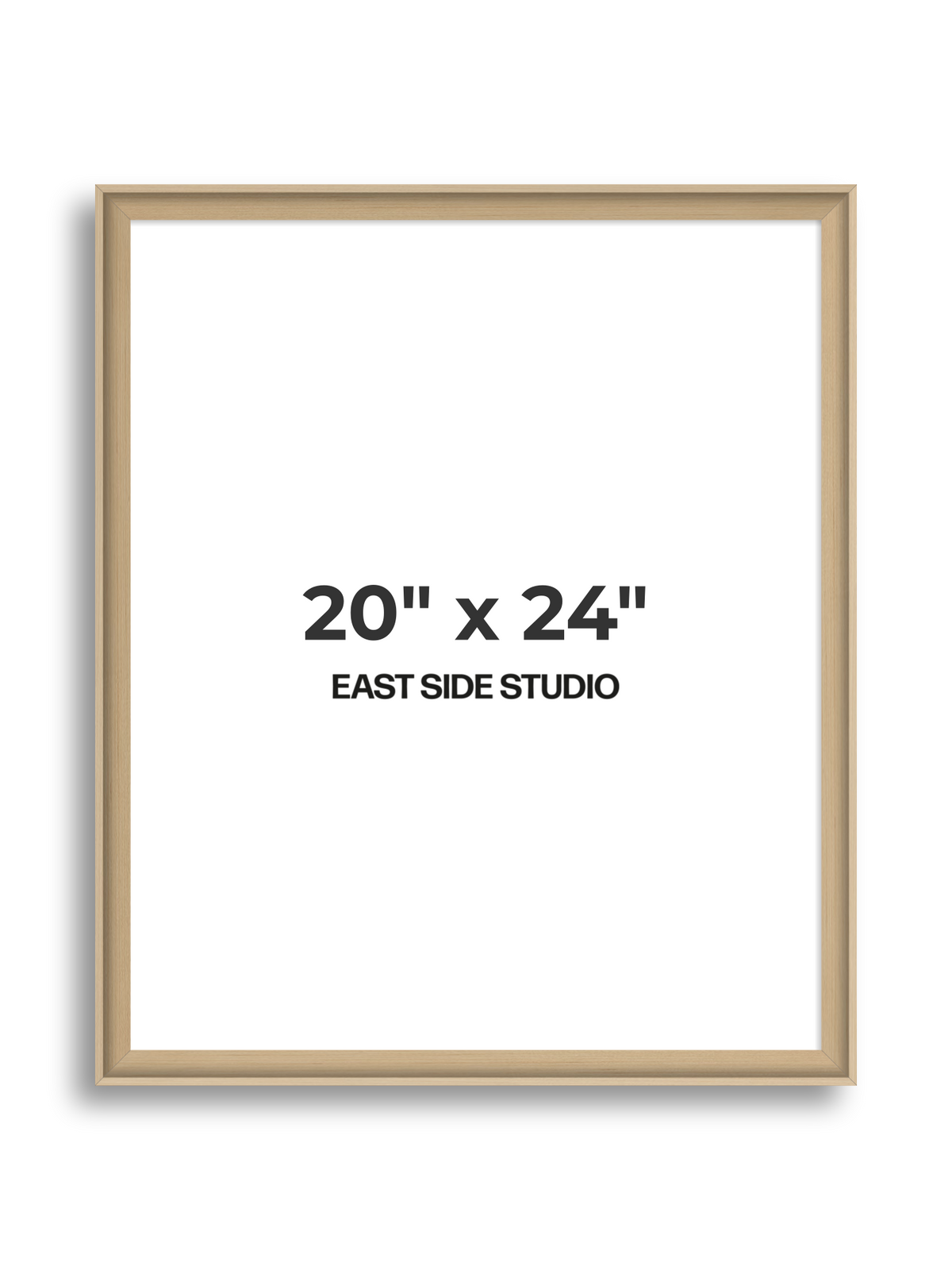 Maple 20" x 24" picture frame