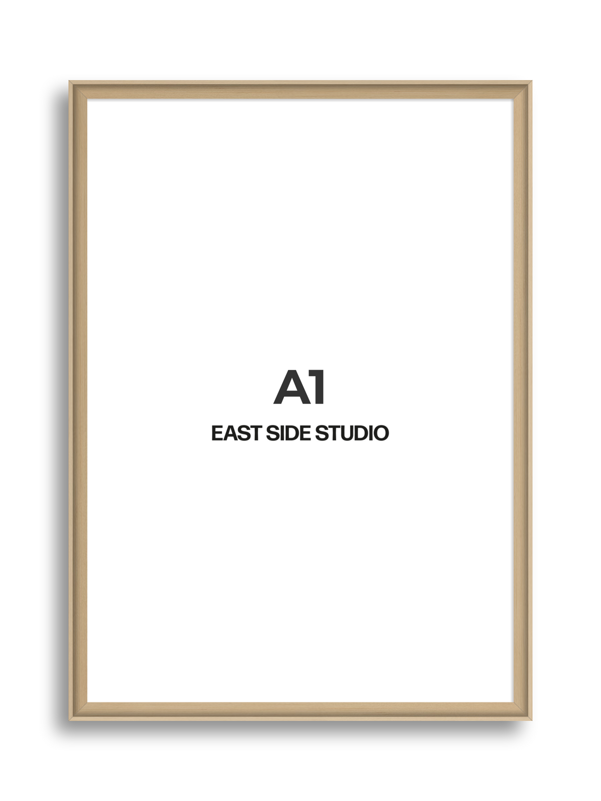 Maple A1 picture frame