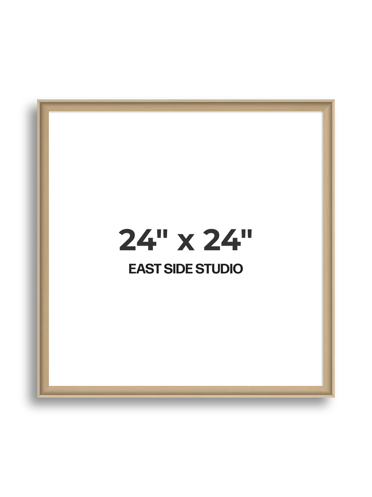 Maple 24" x 24" picture frame