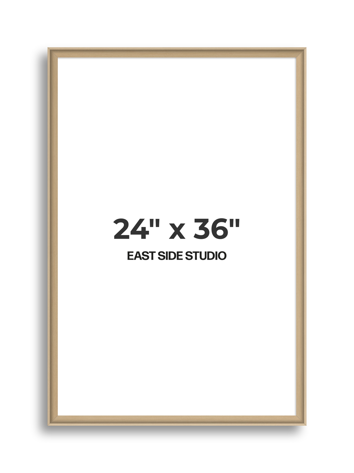 Maple 24" x 36" picture frame