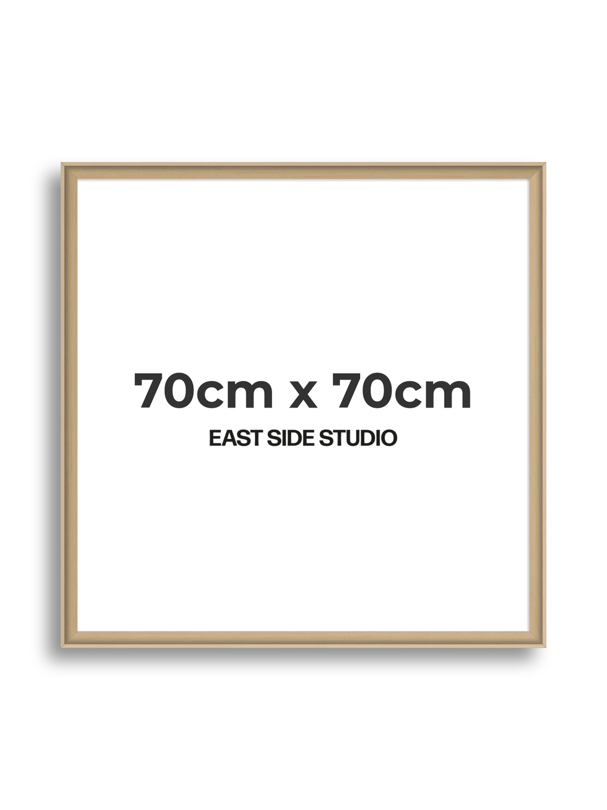 Maple 70cm x 70cm picture frame