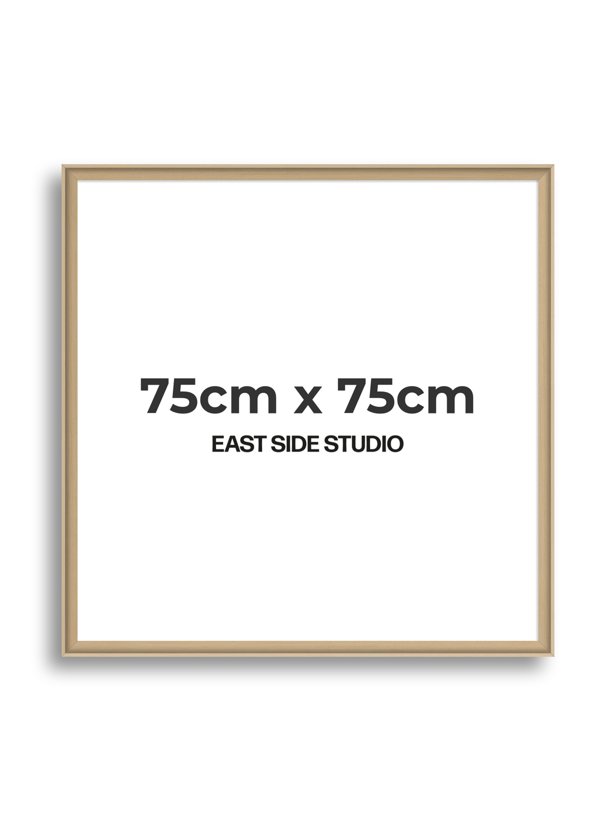 Maple 75cm x 75cm picture frame
