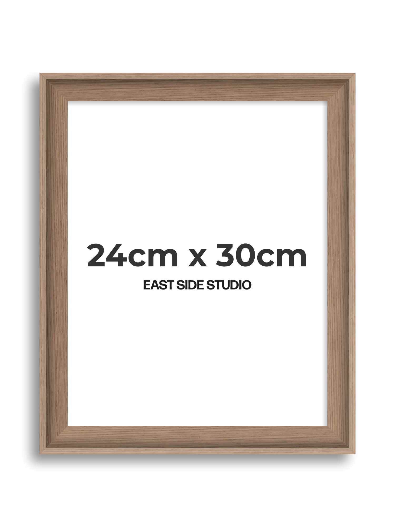 Oak 24cm x 30cm picture frame