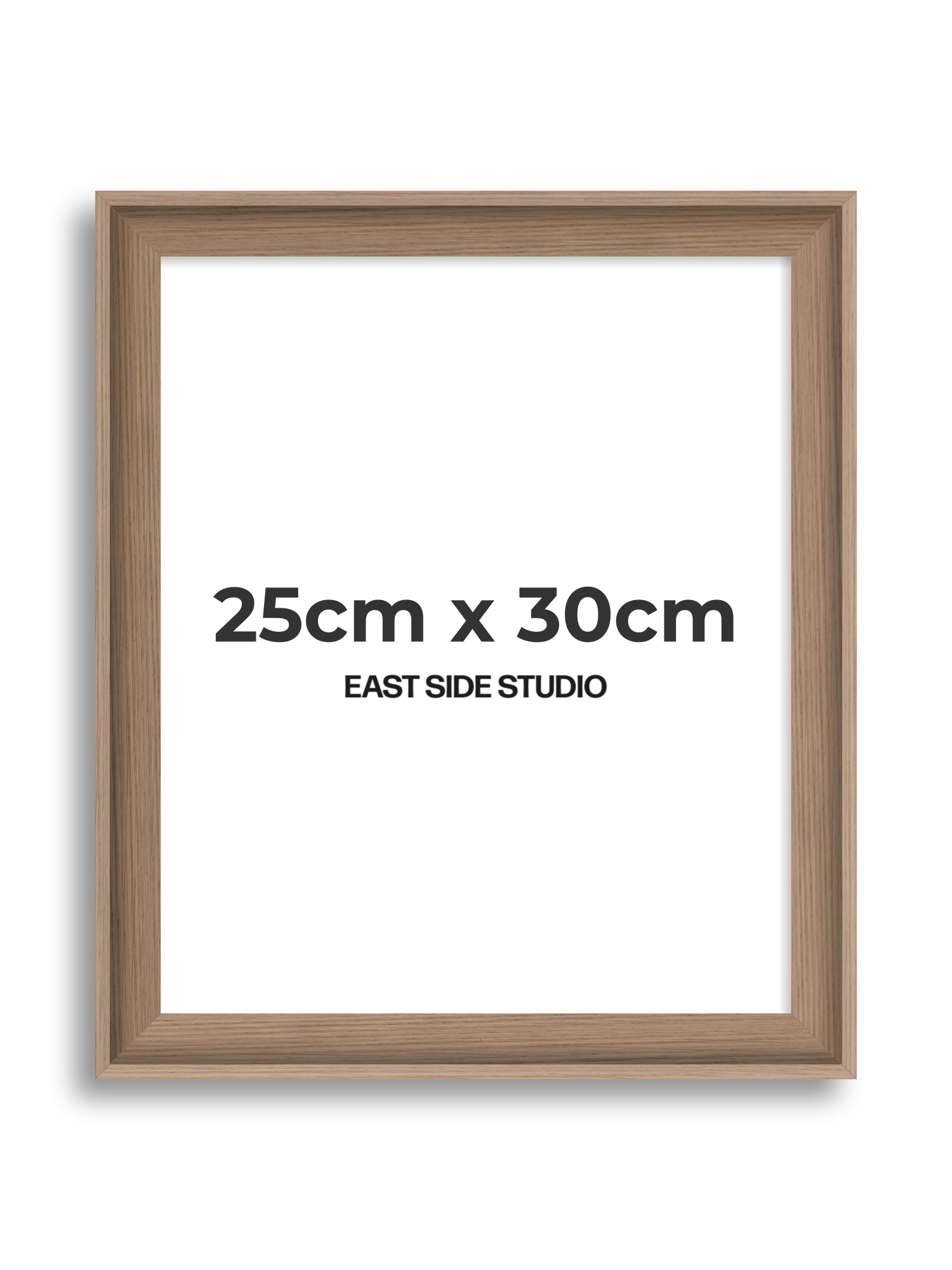 Oak 25cm x 30cm picture frame