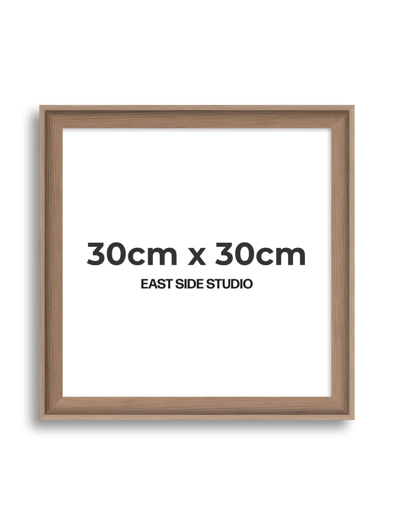 Oak 30cm x 30cm picture frame