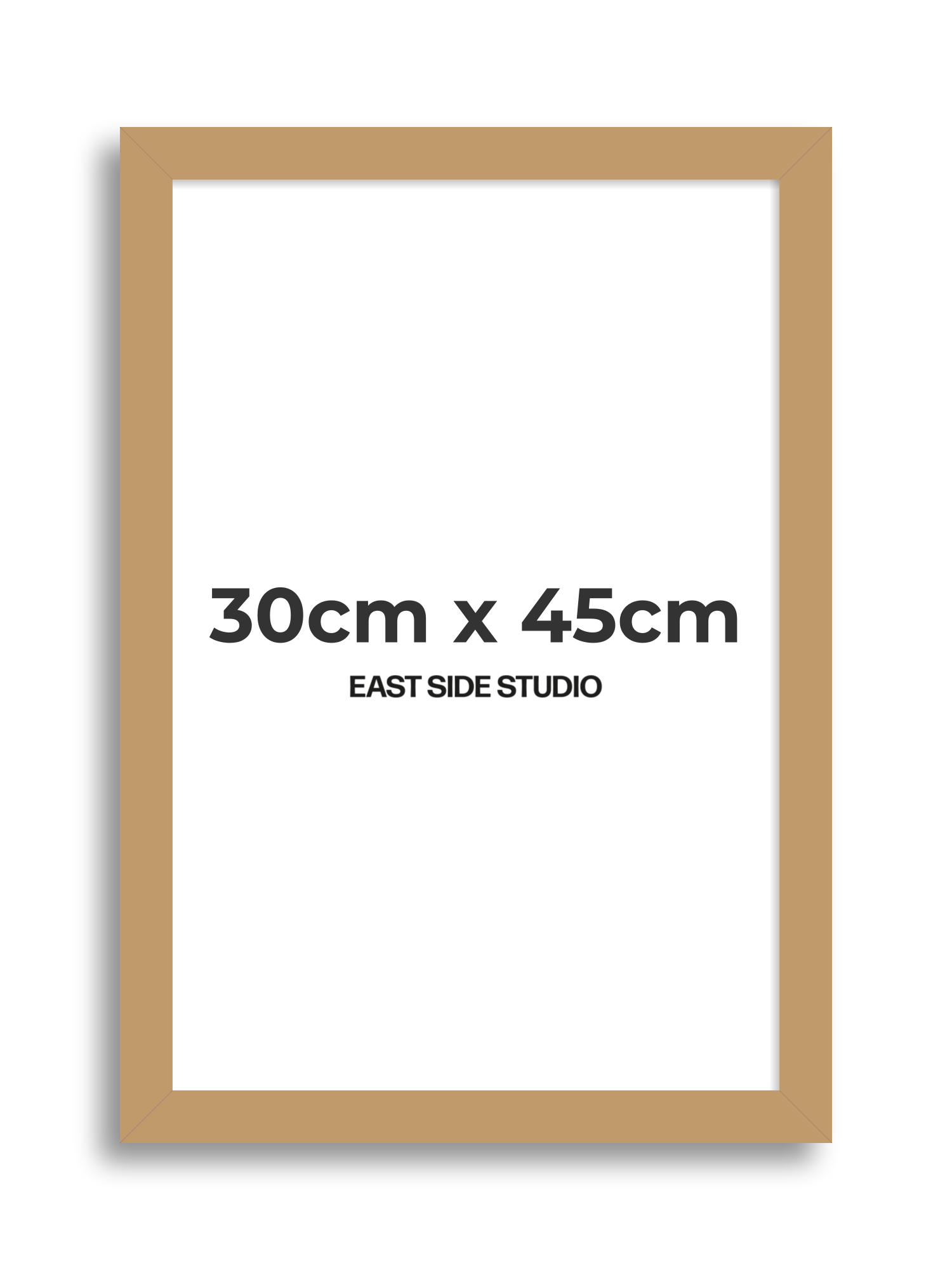 Oak 30cm x 45cm picture frame