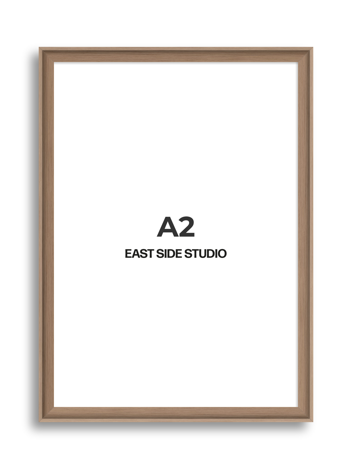 Oak A2 picture frame