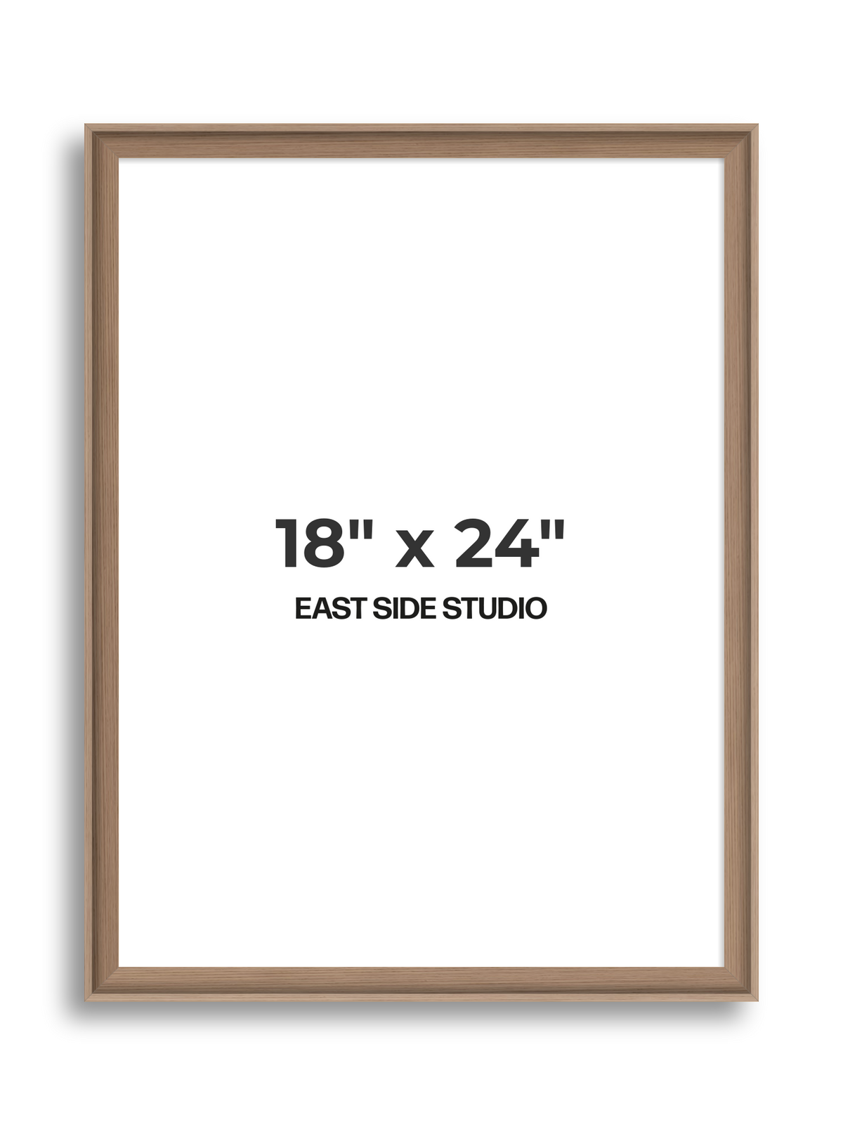 Oak 18" x 24" picture frame
