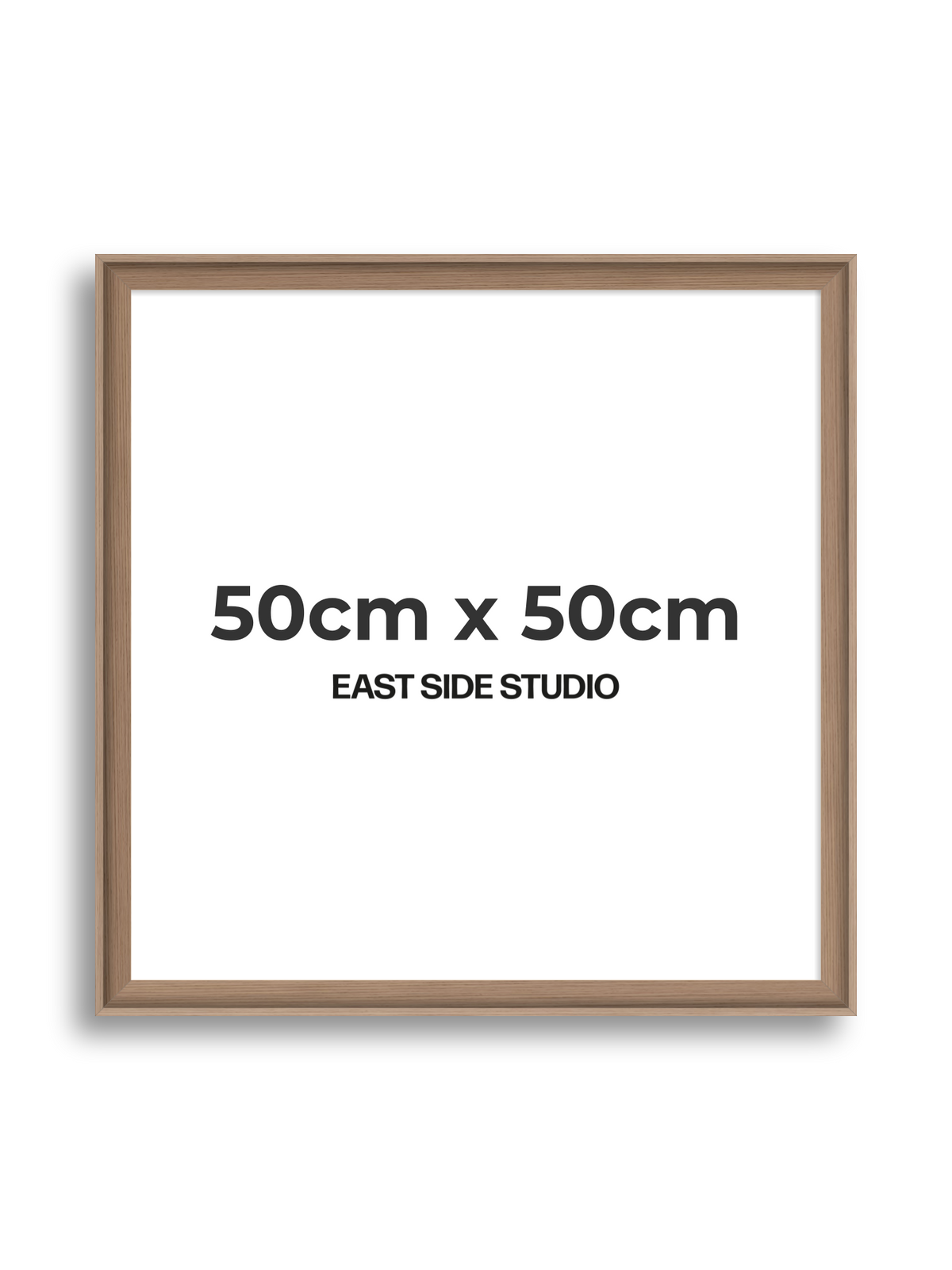 Oak 50cm x 50cm picture frame