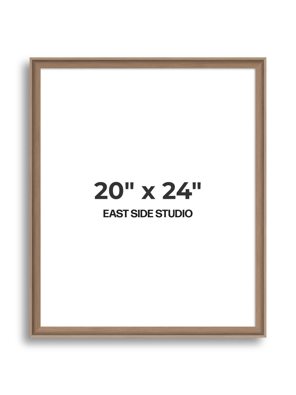 Oak 20" x 24" picture frame