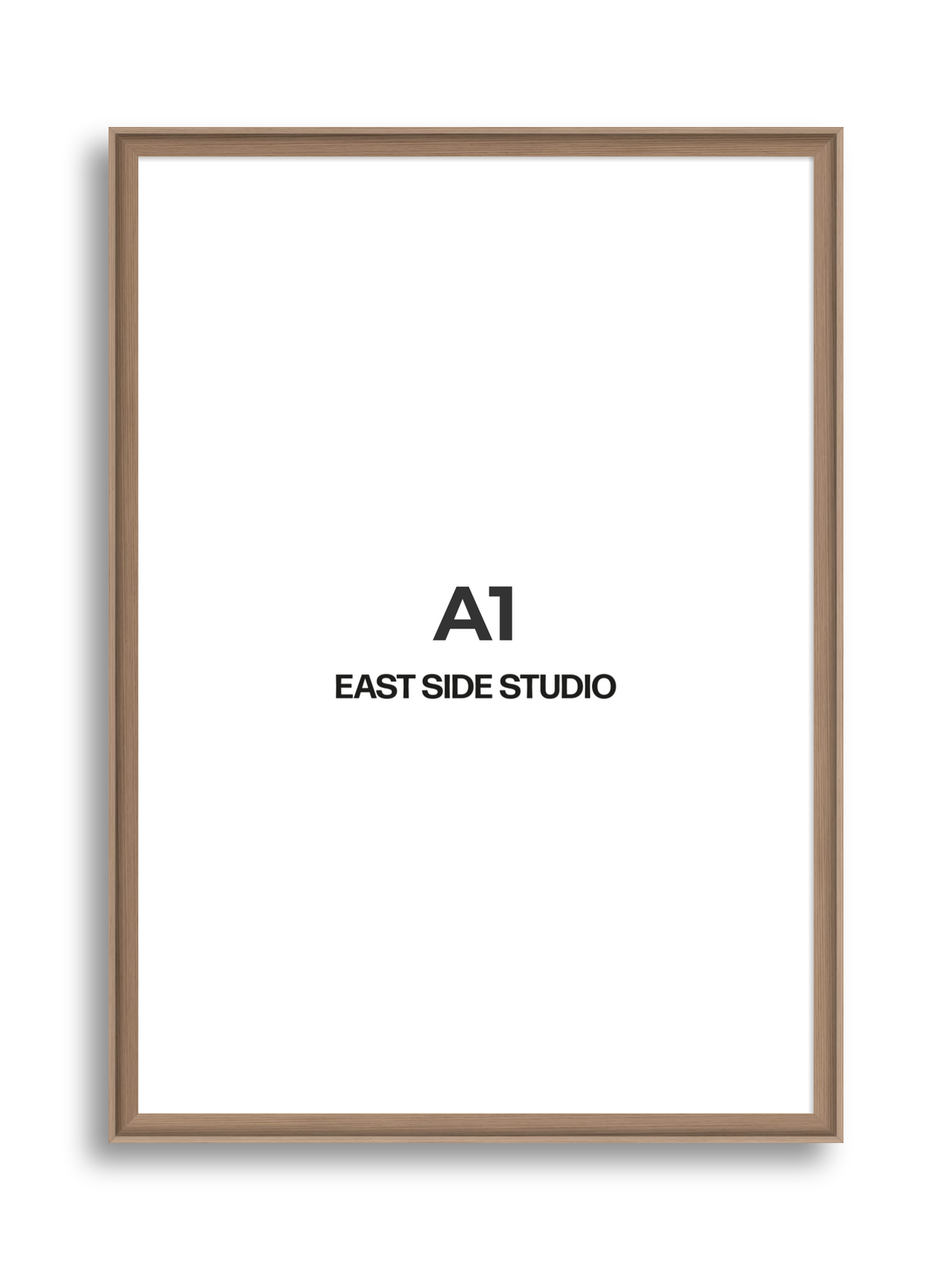 Oak A1 picture frame