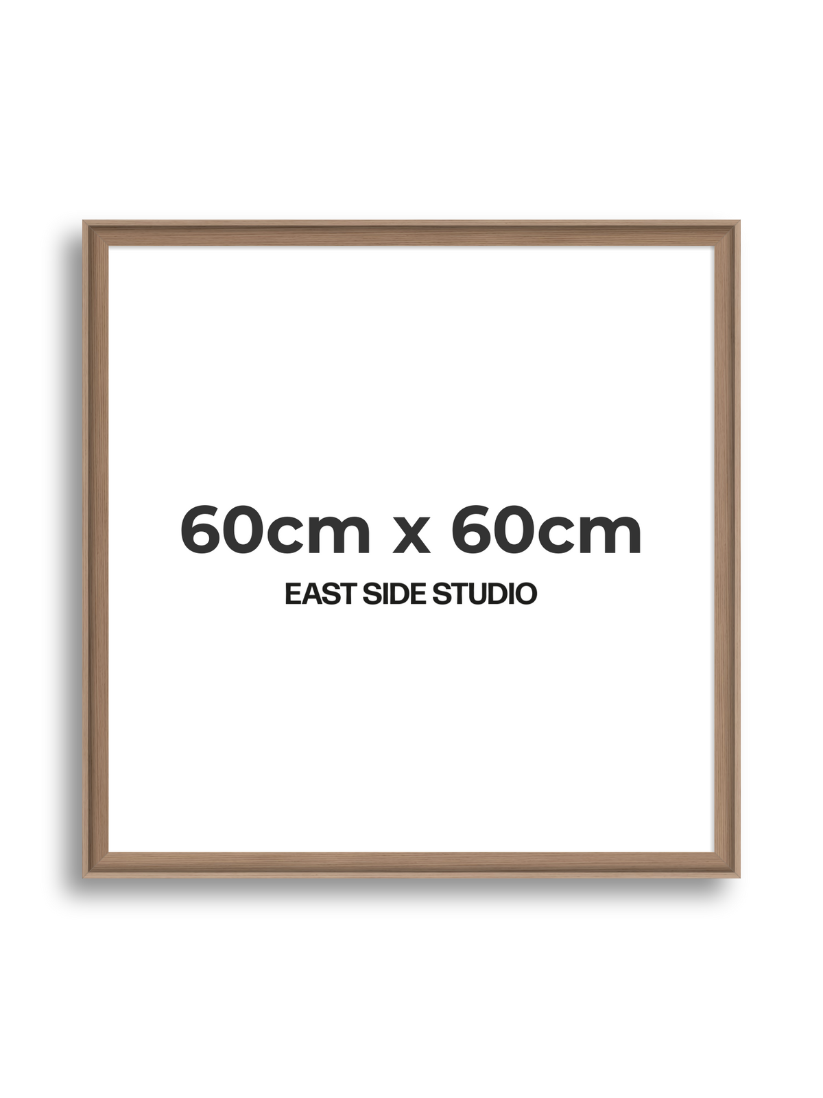 Oak 60cm x 60cm picture frame