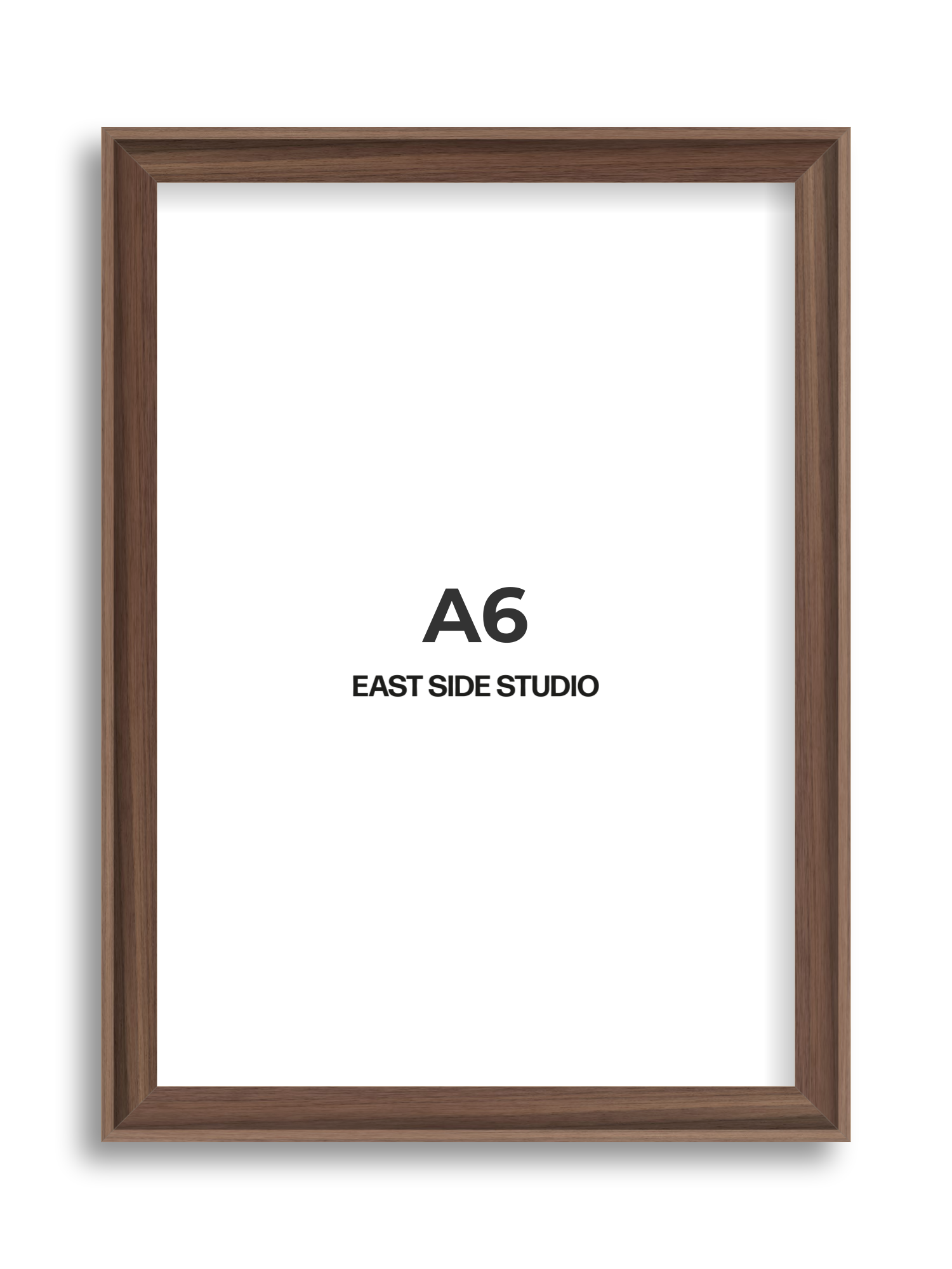 Walnut A6 picture frame