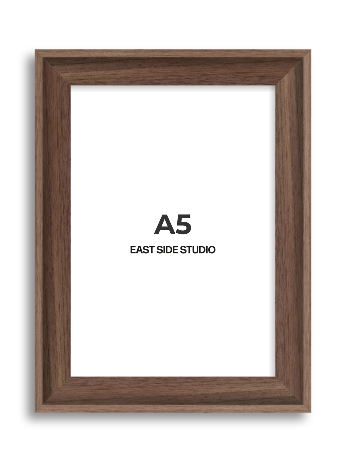 Walnut A5 picture frame