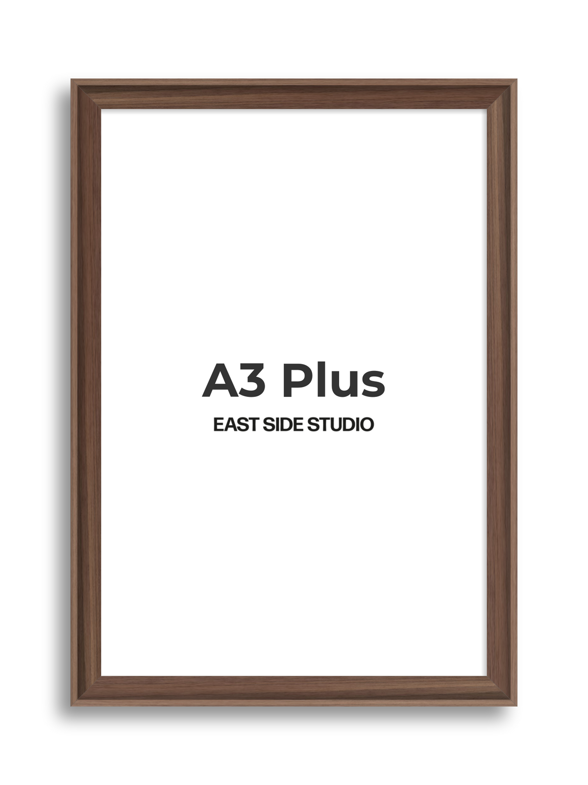Walnut A3 Plus picture frame