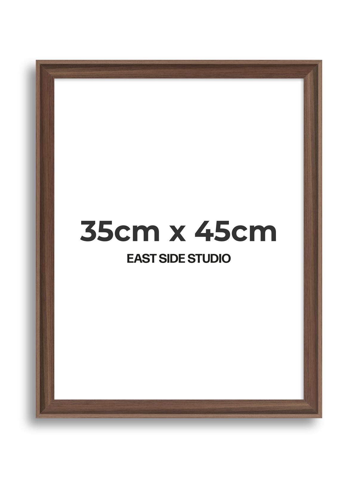 Walnut 35cm x 45cm picture frame