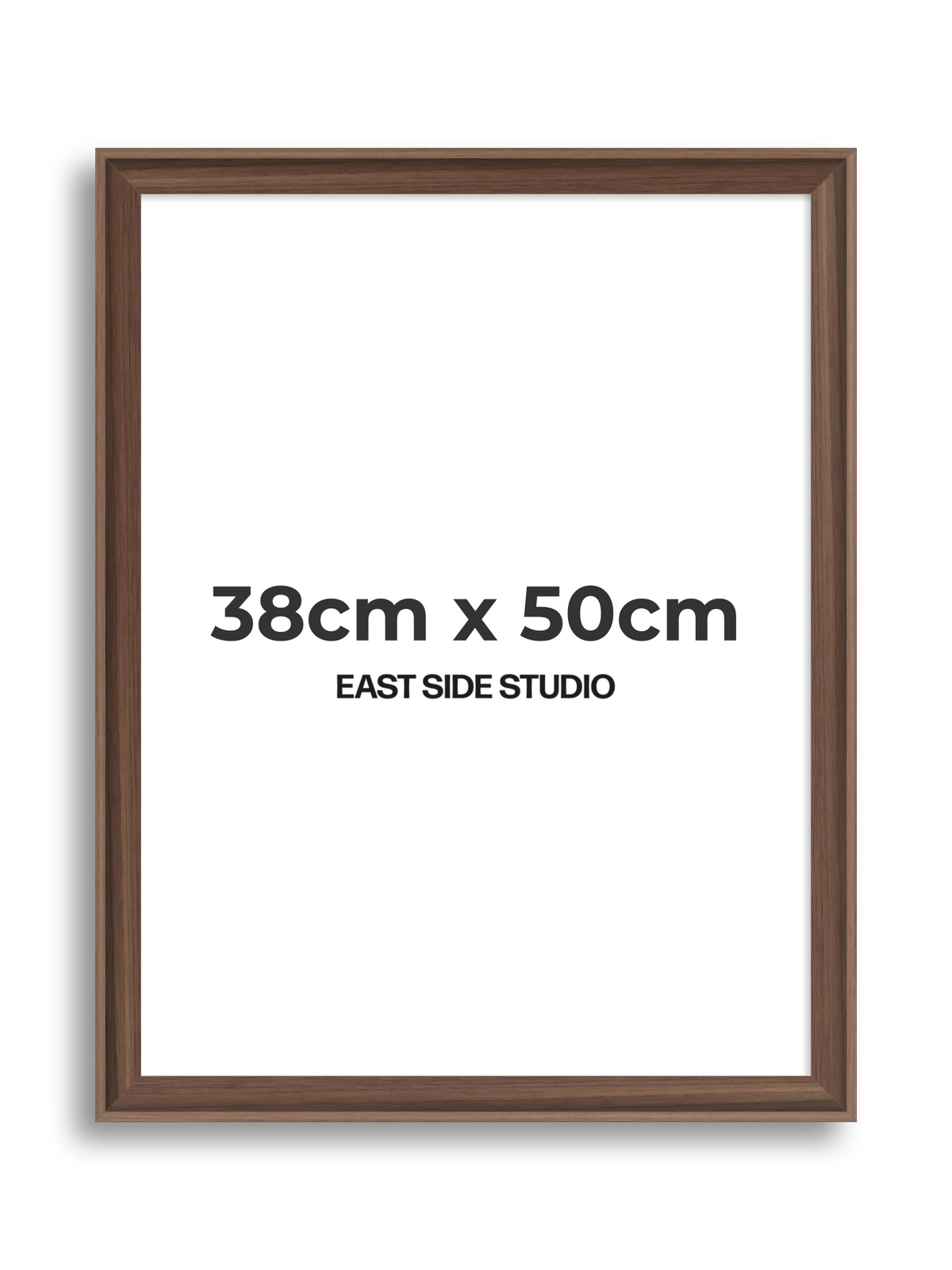 Walnut 38cm x 50cm picture frame