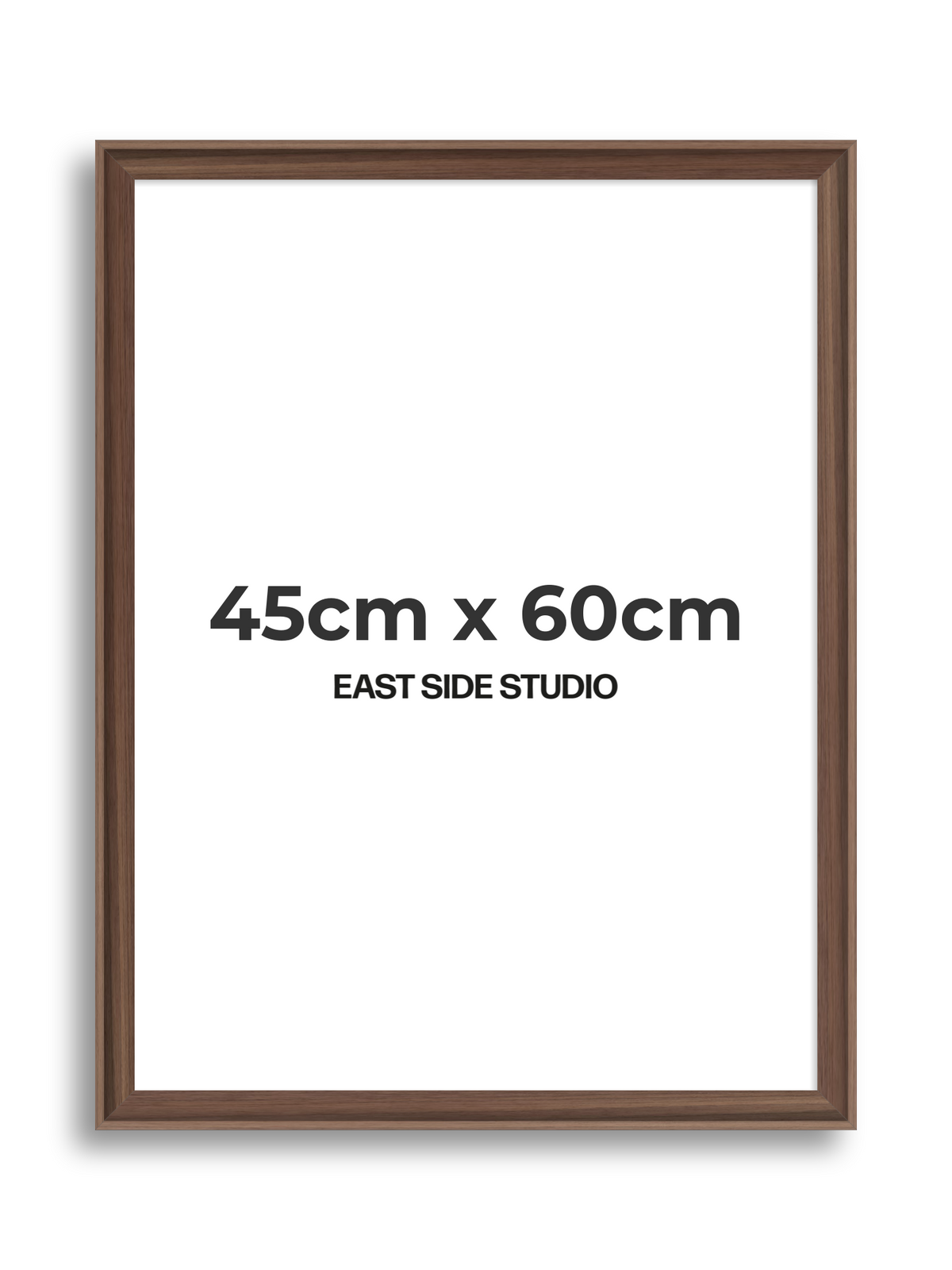 Walnut 45cm x 60cm picture frame