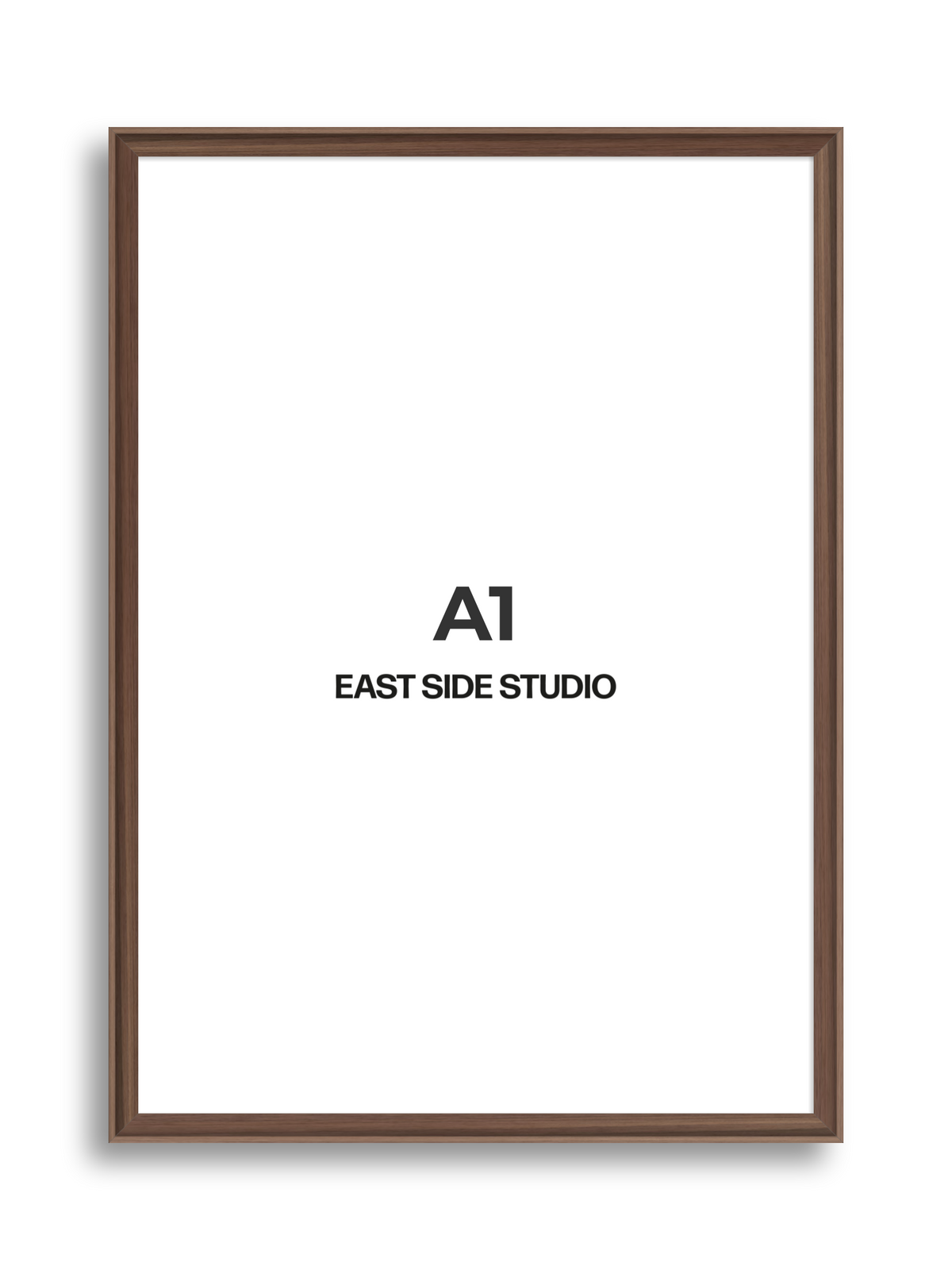 Walnut A1 picture frame