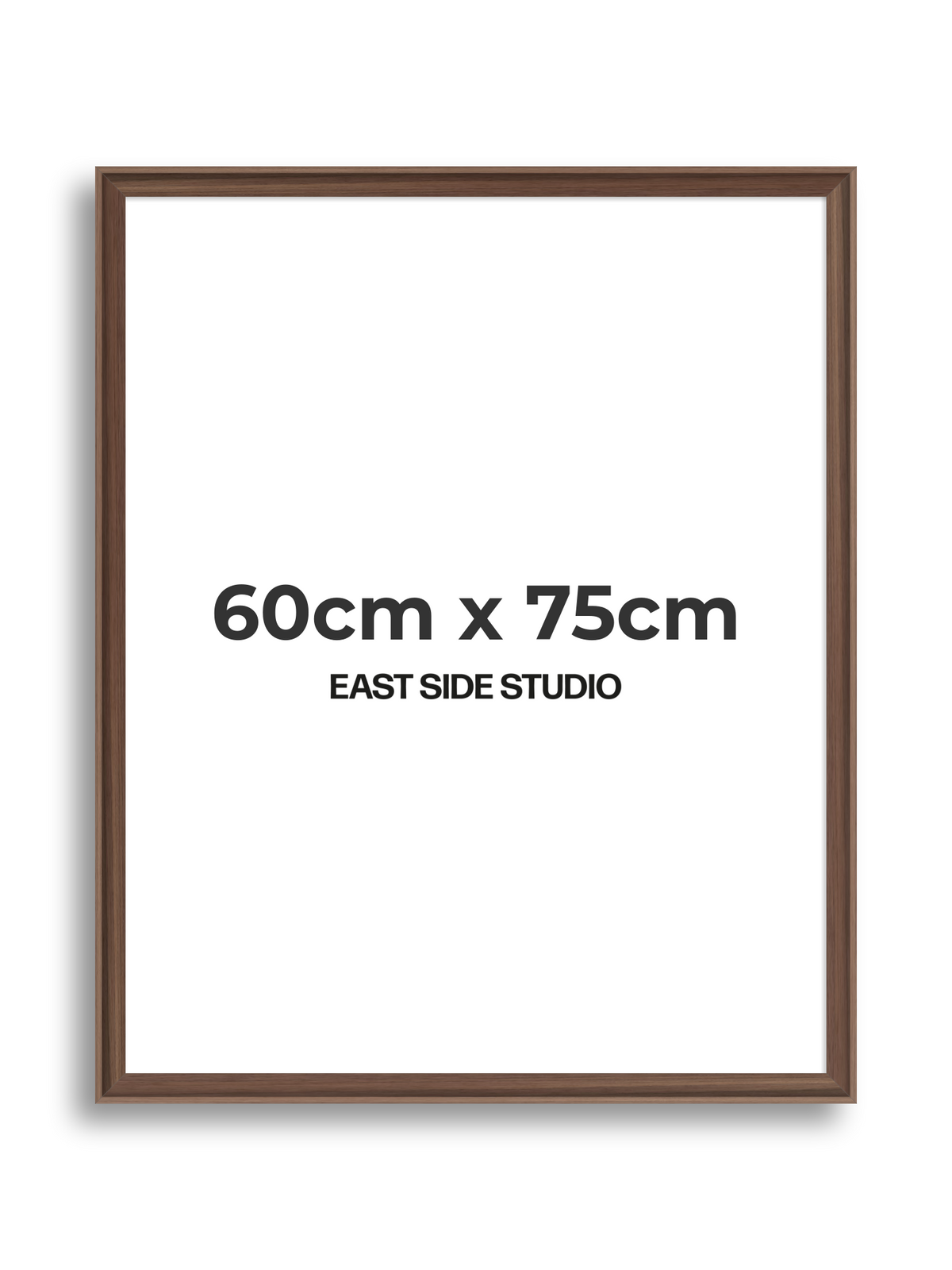 Walnut 60cm x 75cm picture frame