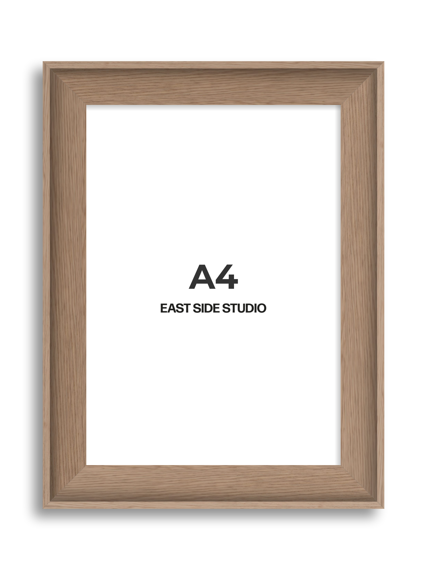 Oak A4 picture frame