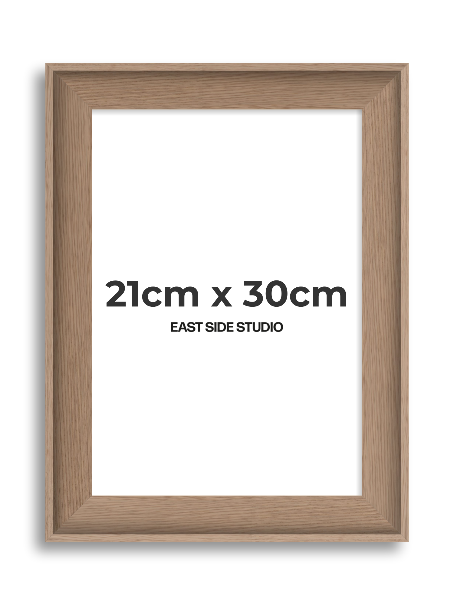 Oak 21cm x 30cm picture frame