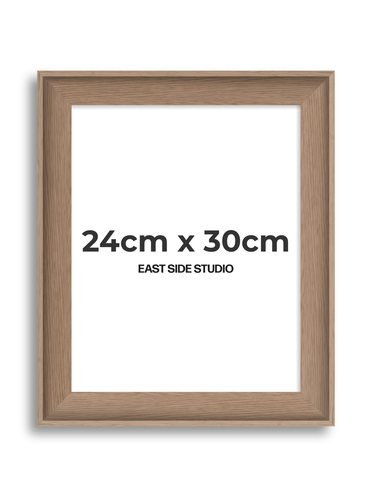 Oak 24cm x 30cm picture frame