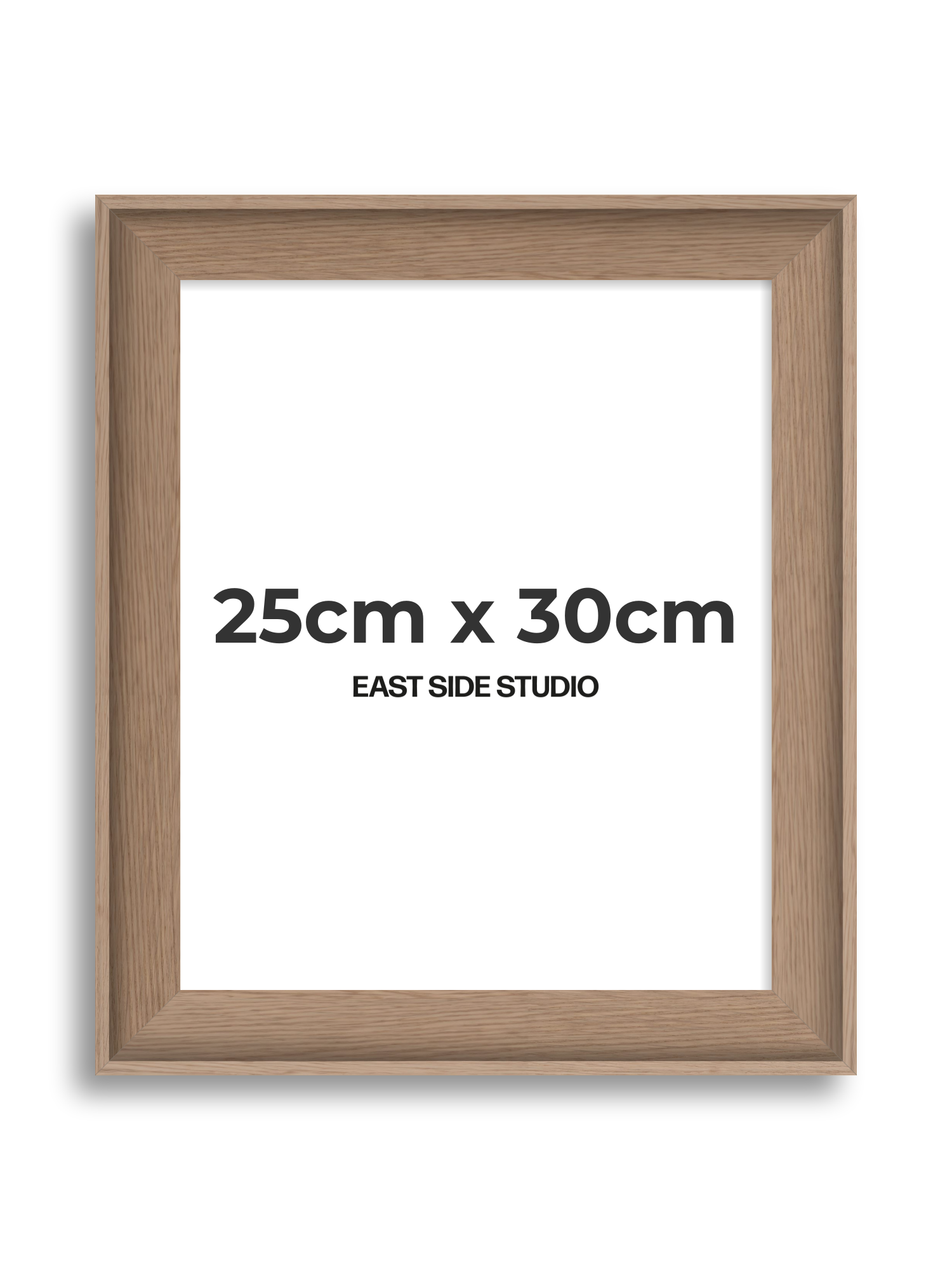 Oak 25cm x 30cm picture frame