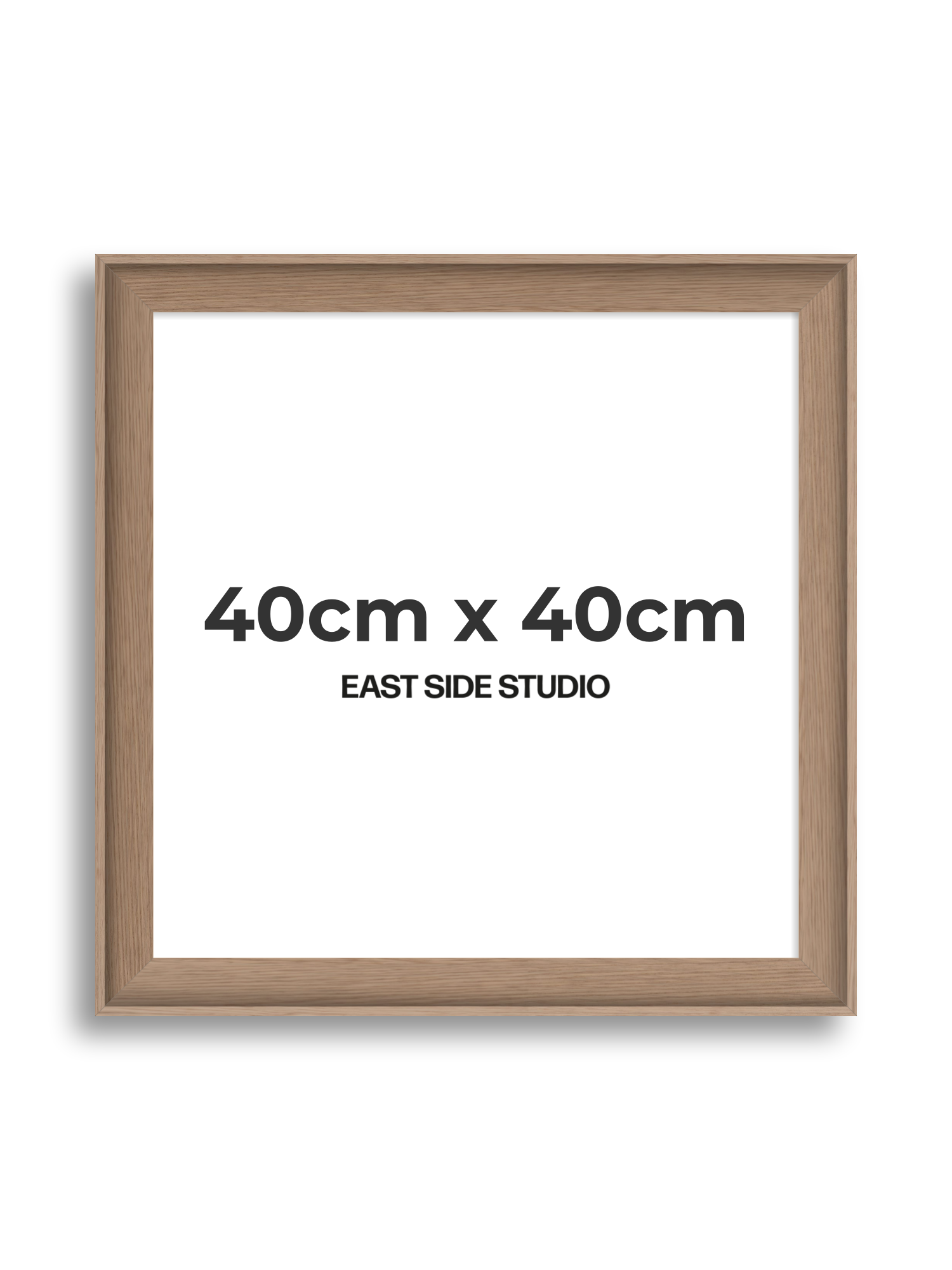 Oak 40cm x 40cm picture frame