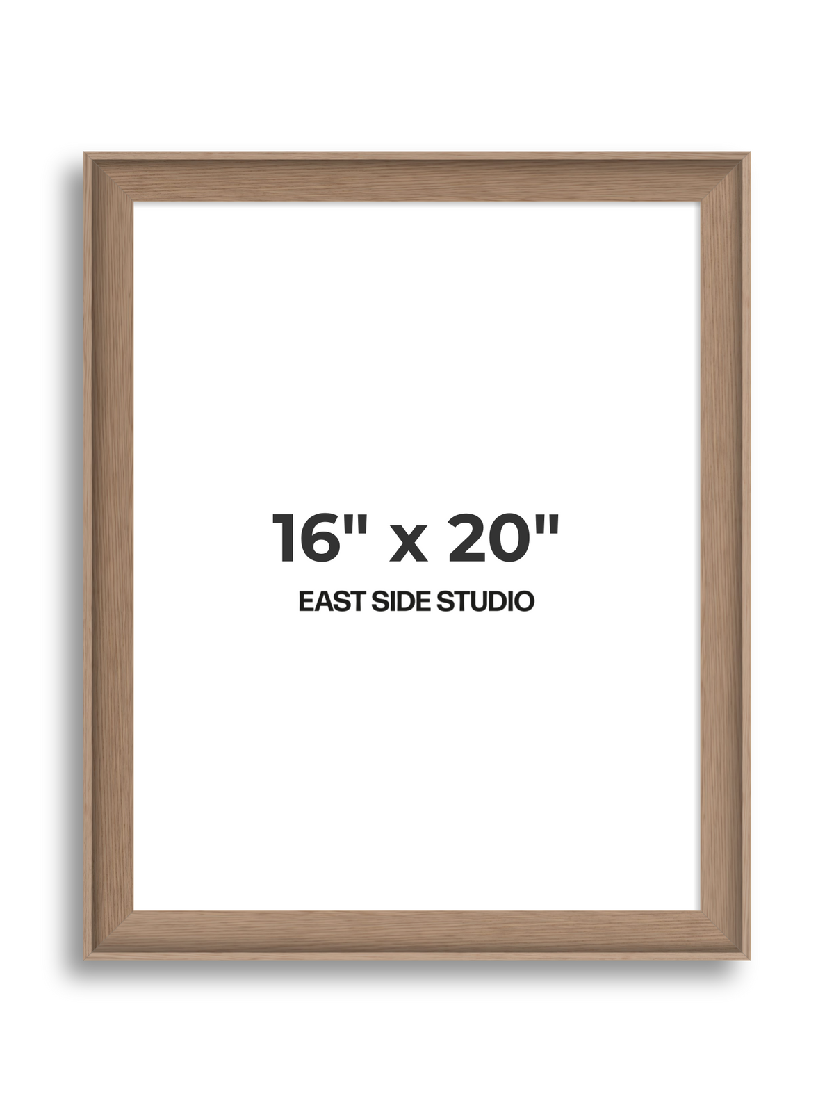 Oak 16" x 20" picture frame