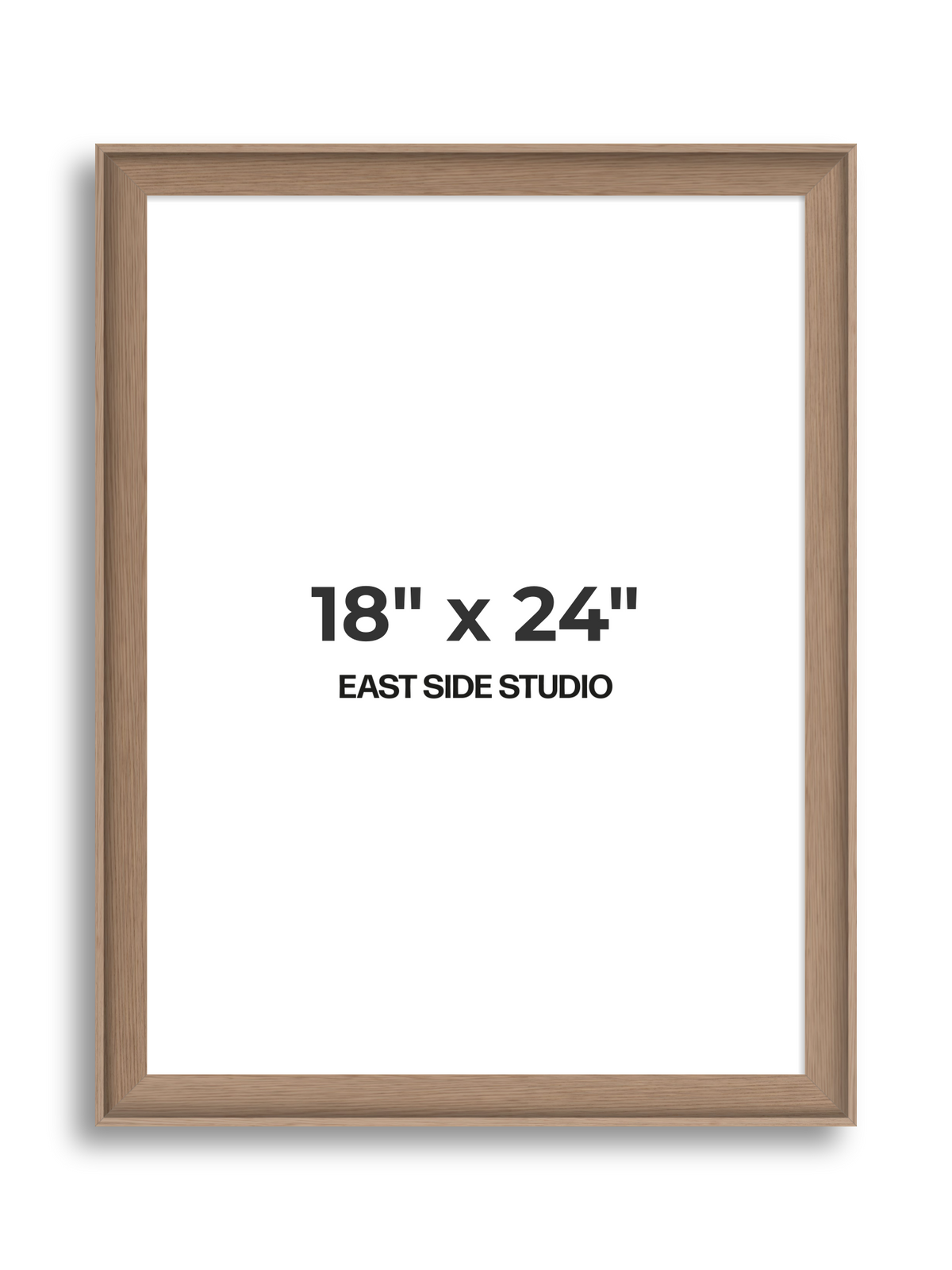 Oak 18" x 24" picture frame