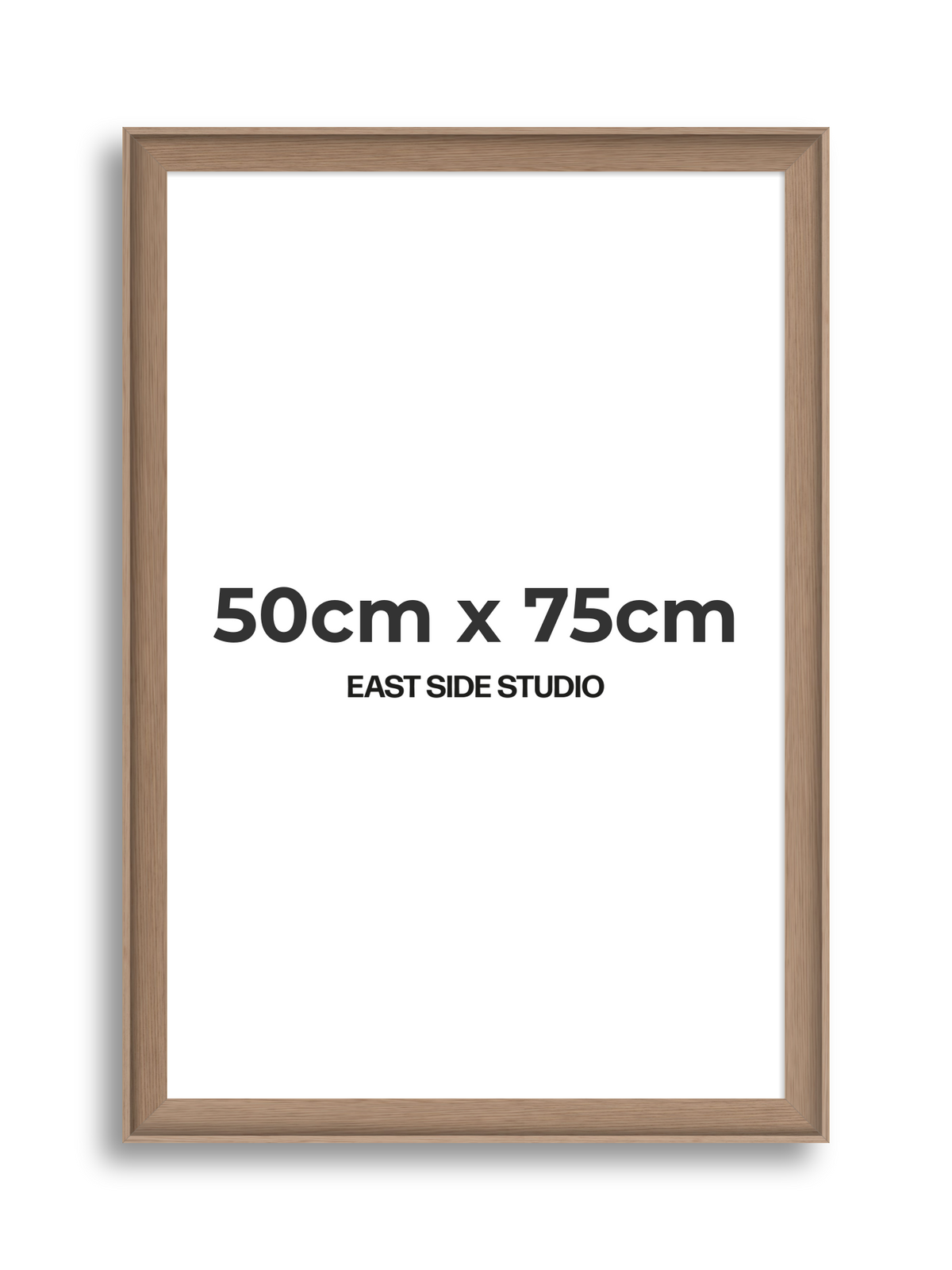 Oak 50cm x 75cm picture frame