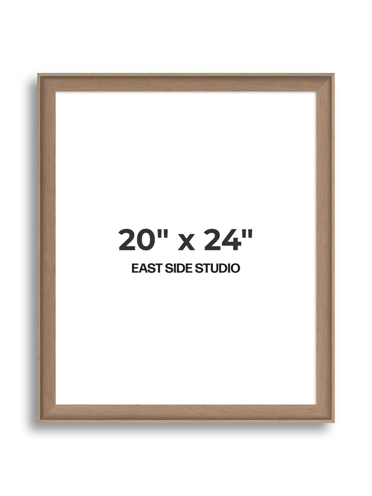 Oak 20" x 24" picture frame