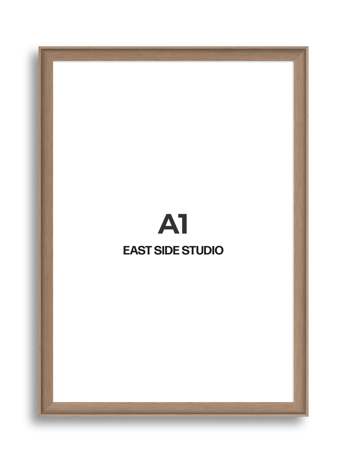 Oak A1 picture frame